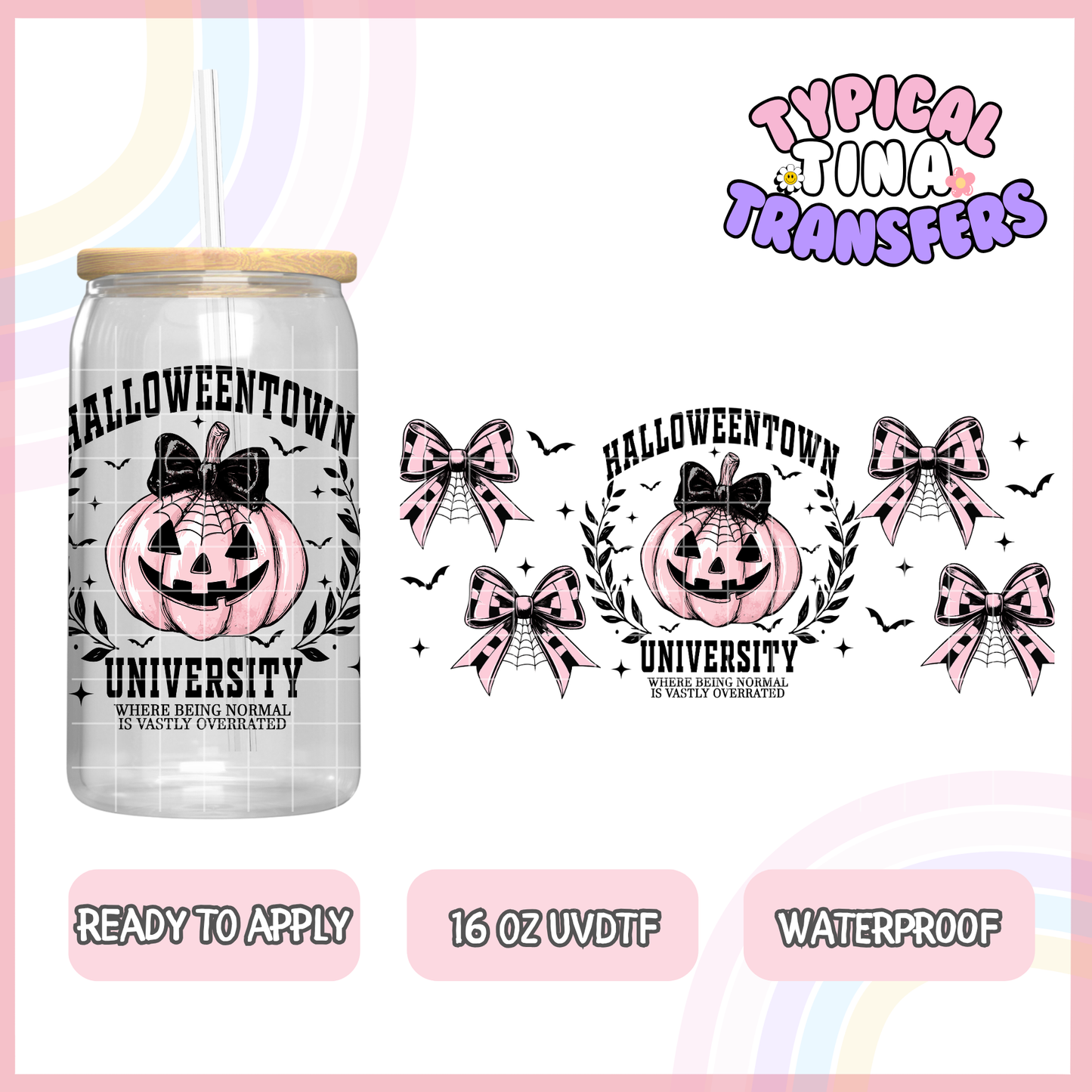 UVDTF #8429 | 16oz UVDTF Wrap | POD