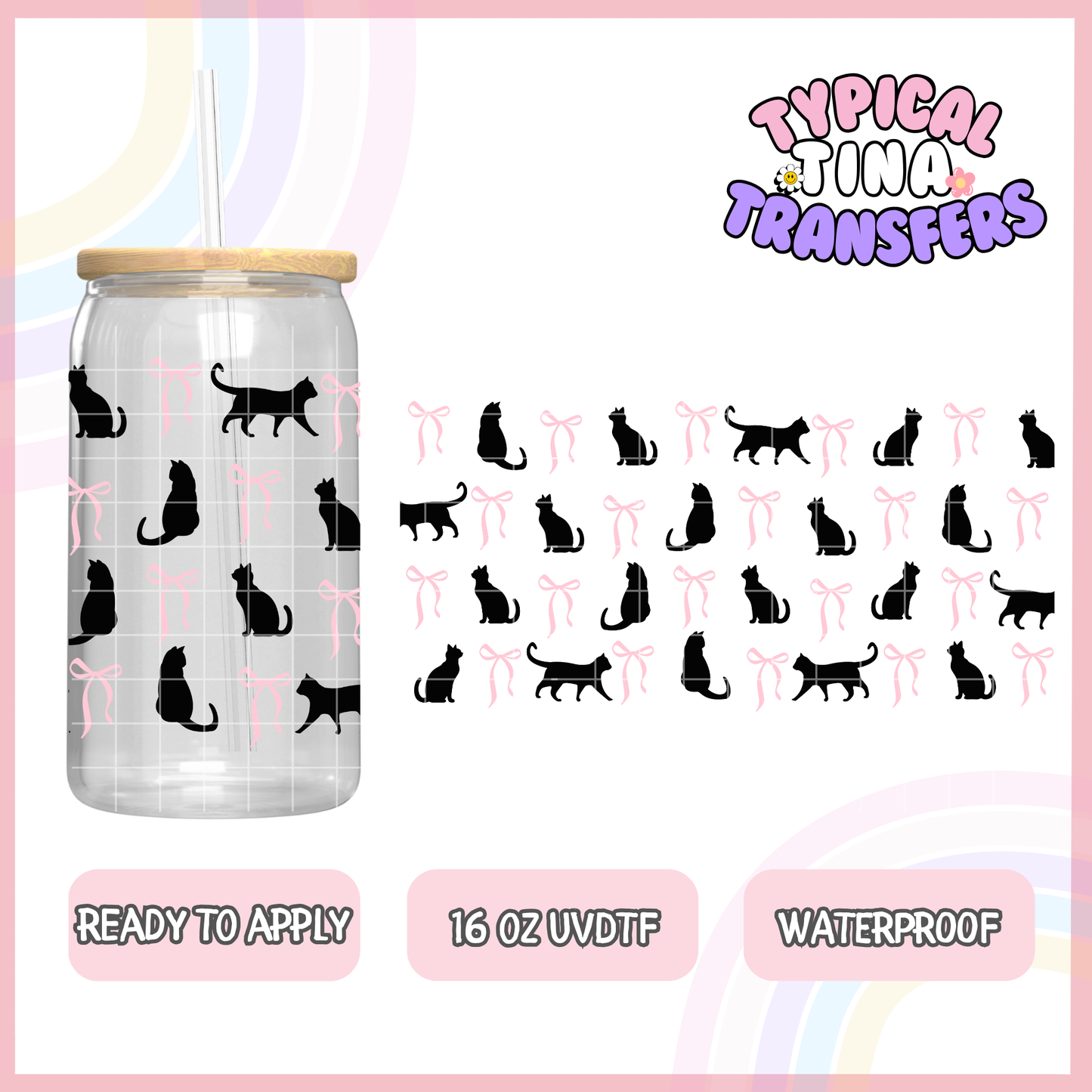 UVDTF #8514 | 16oz UVDTF Wrap | POD