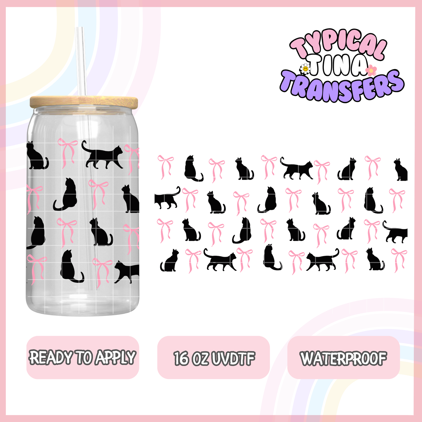 UVDTF #8515 | 16oz UVDTF Wrap | POD