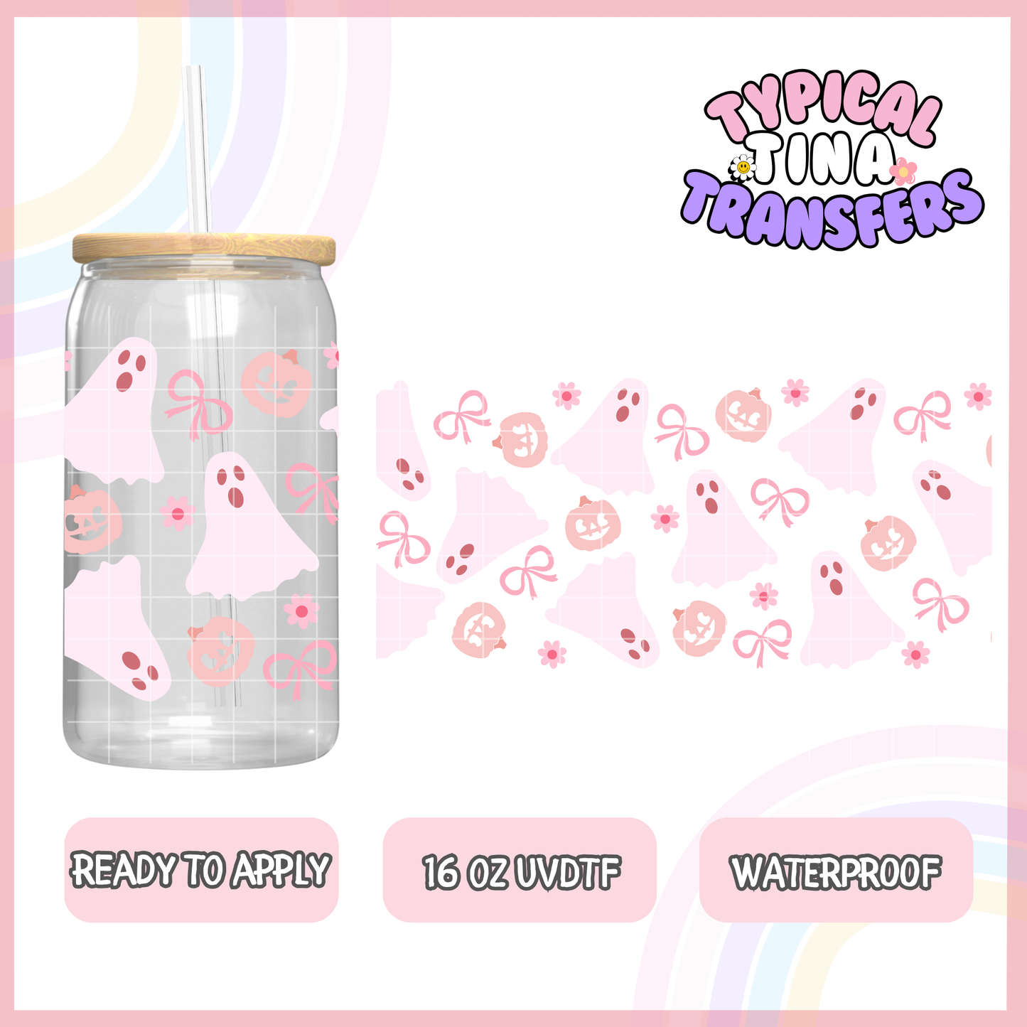 UVDTF #8521 | 16oz UVDTF Wrap | POD
