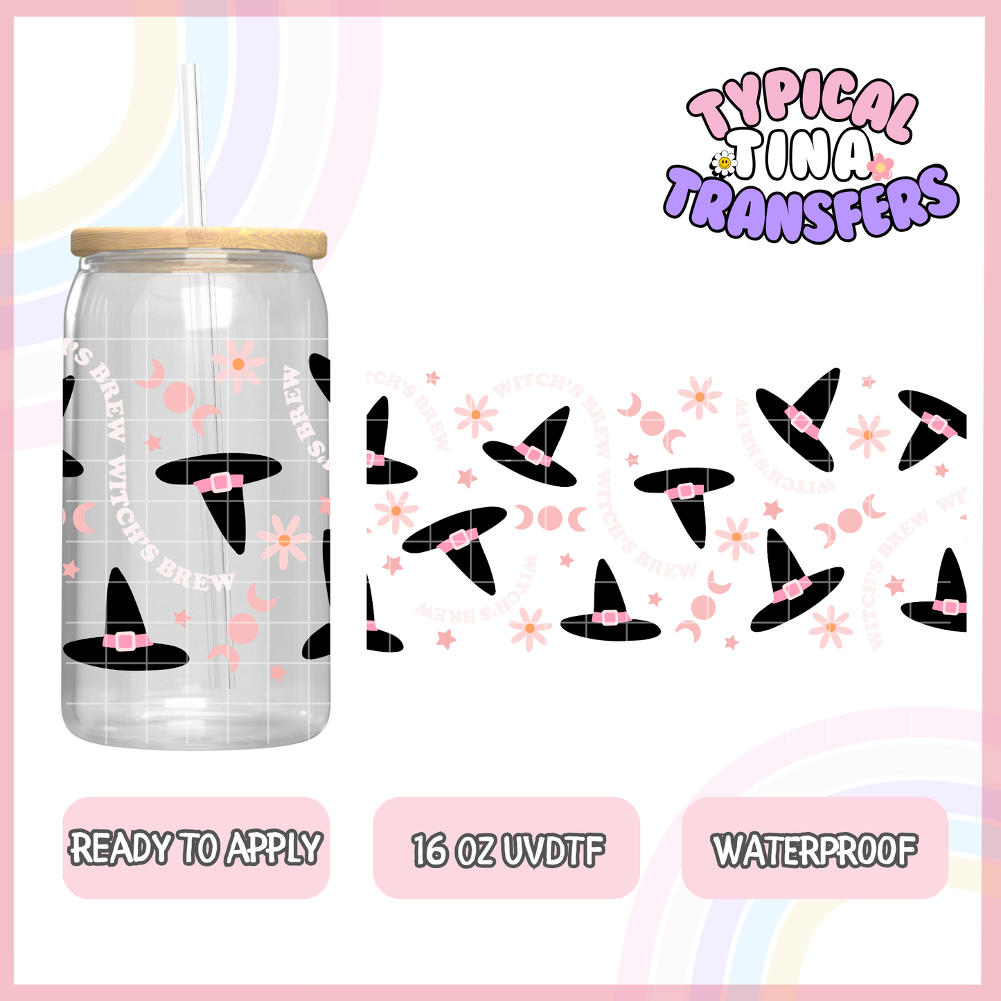 UVDTF #8530 | 16oz UVDTF Wrap | POD