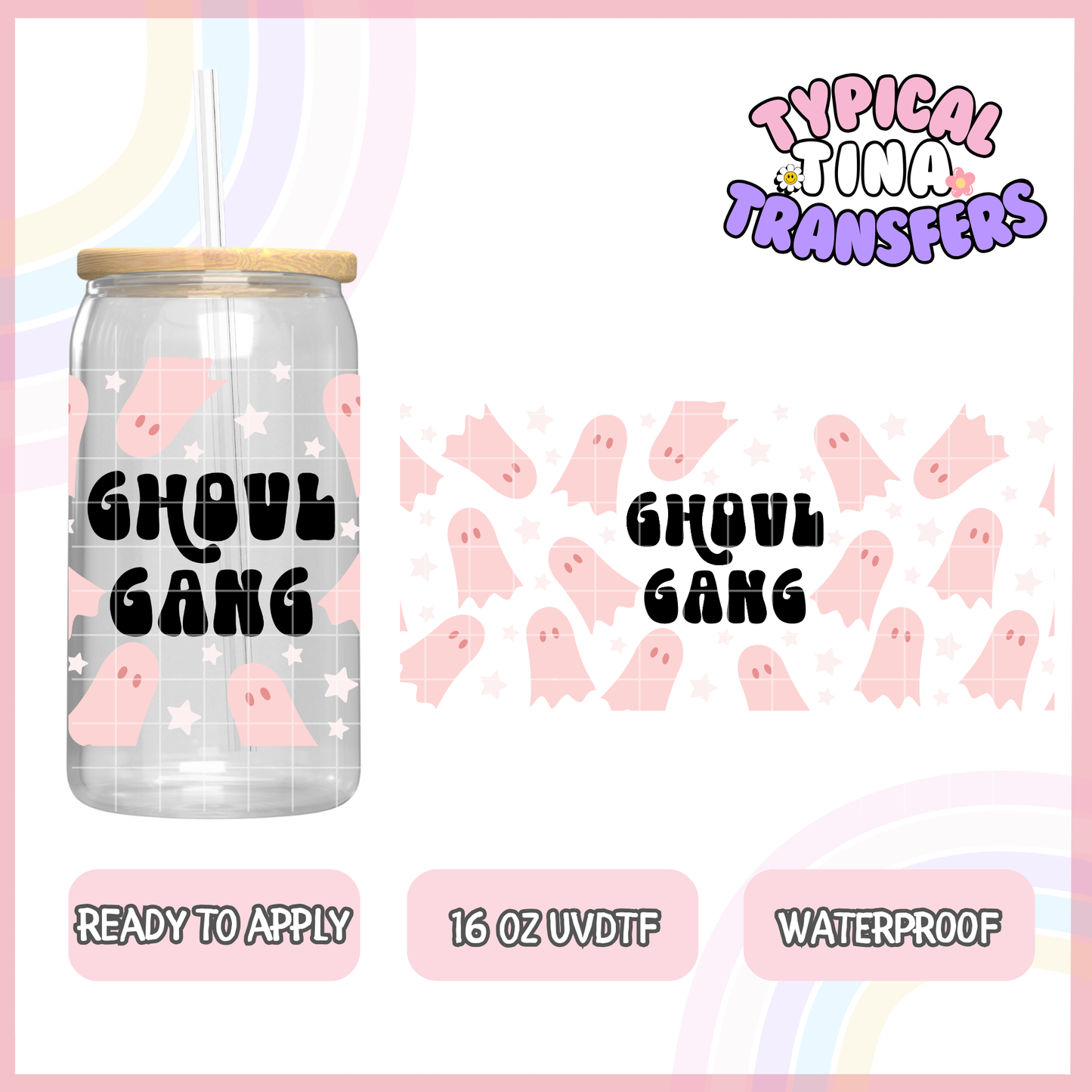UVDTF #8532 | 16oz UVDTF Wrap | POD