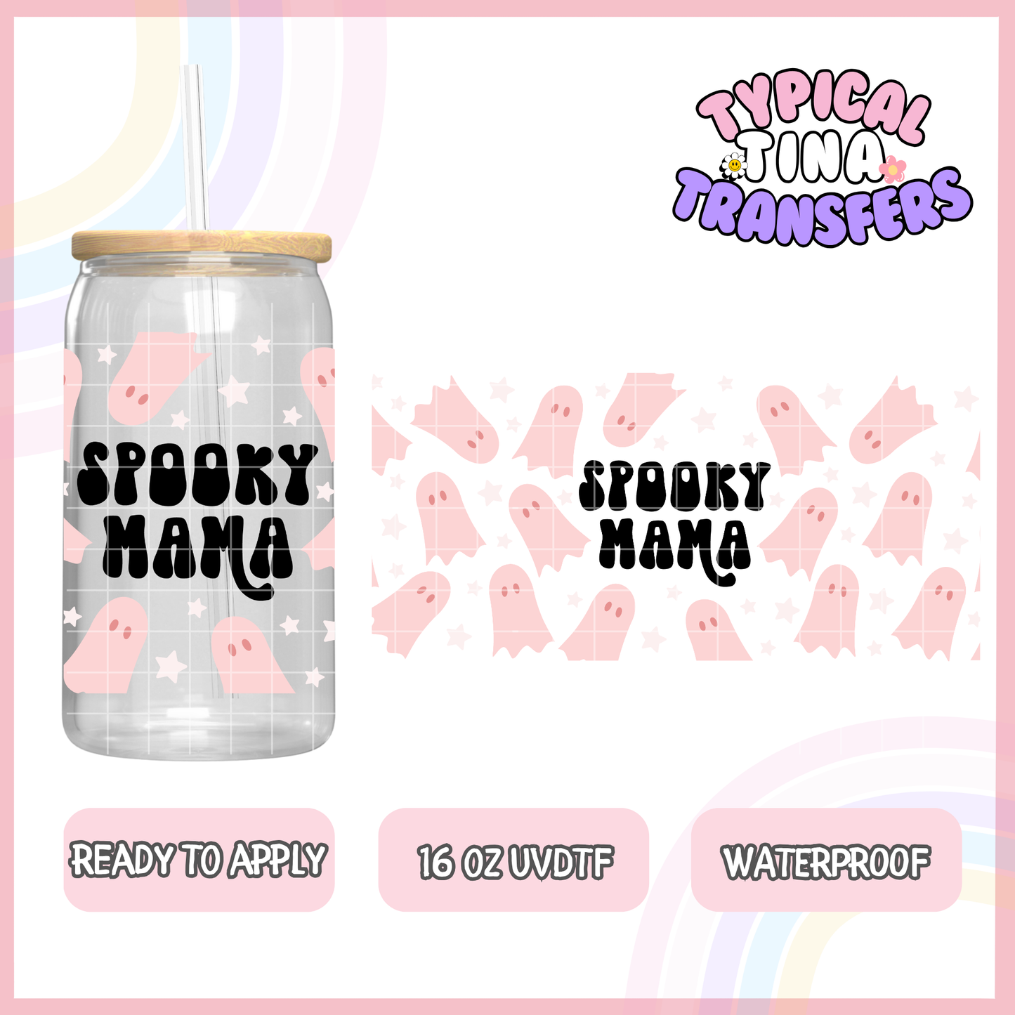 UVDTF #8534 | 16oz UVDTF Wrap | POD