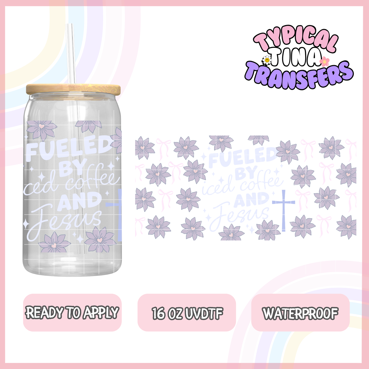 UVDTF #8541 | 16oz UVDTF Wrap | RTS
