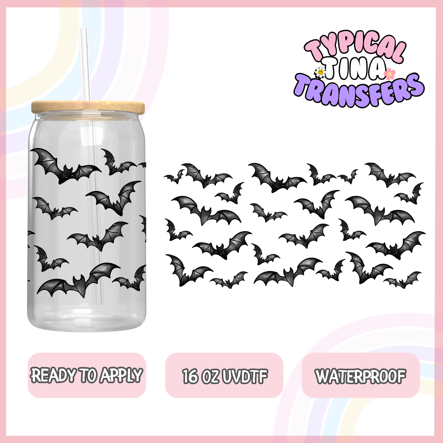 UVDTF #8548 | 16oz UVDTF Wrap | POD