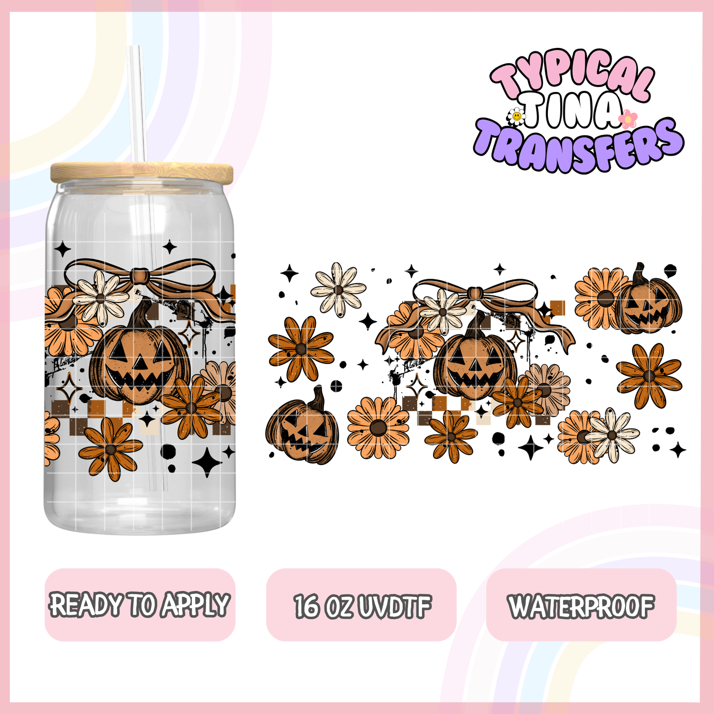 UVDTF #8549 | 16oz UVDTF Wrap | POD