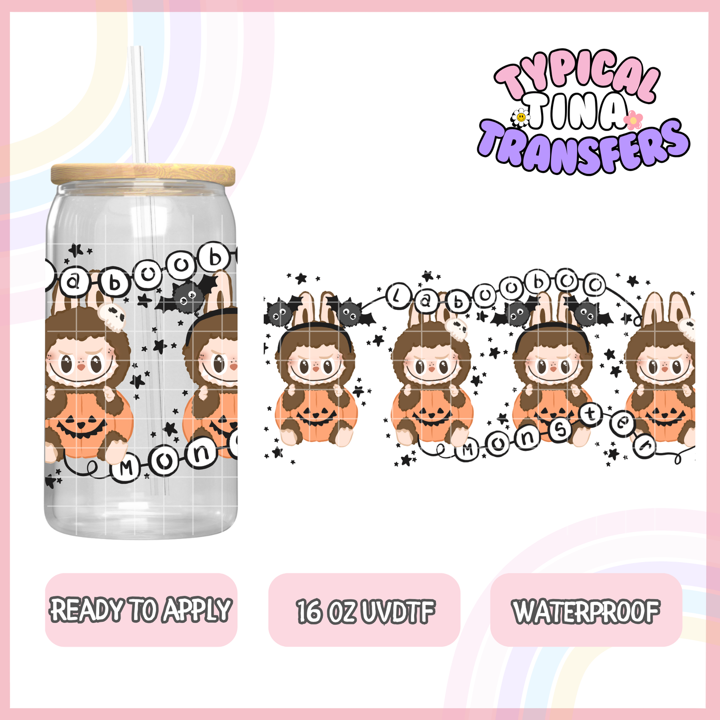 UVDTF #8565 | 16oz UVDTF Wrap | RTS