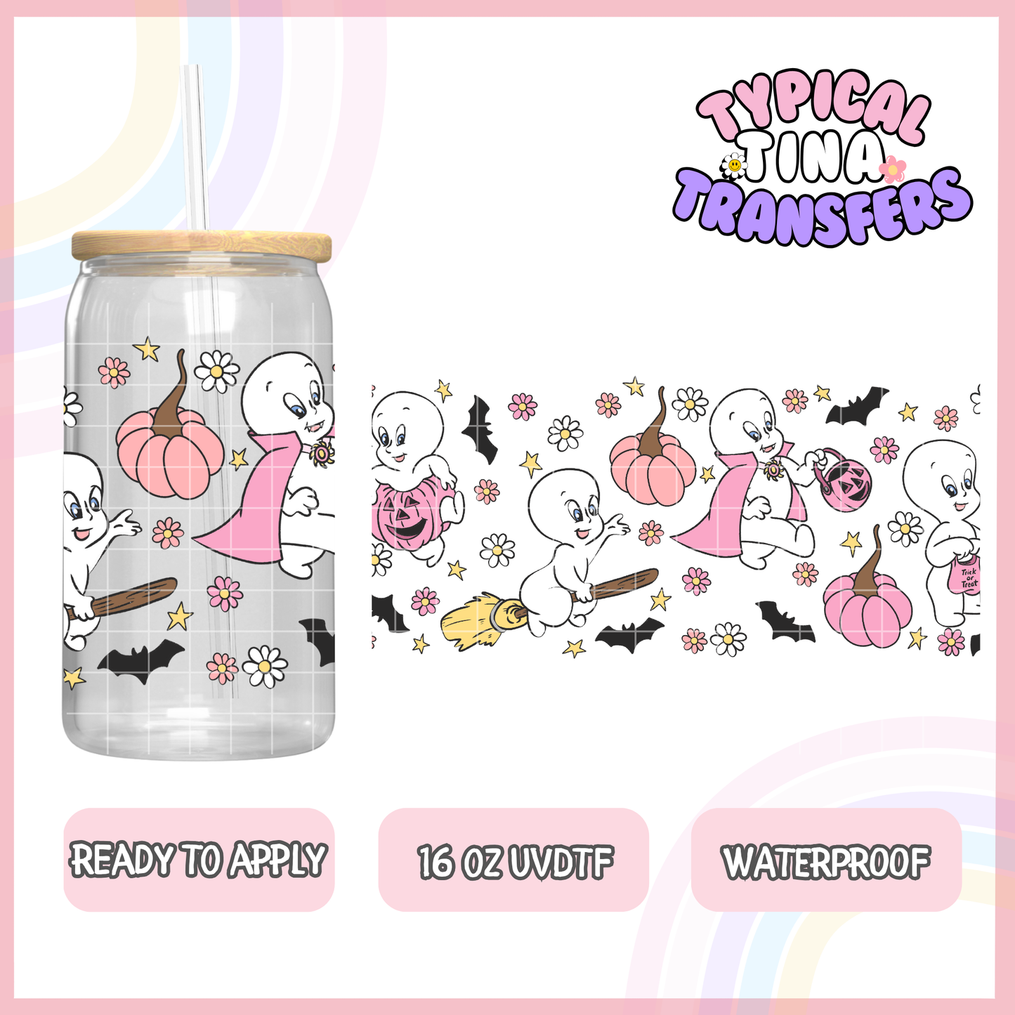 UVDTF #8566 | 16oz UVDTF Wrap | POD