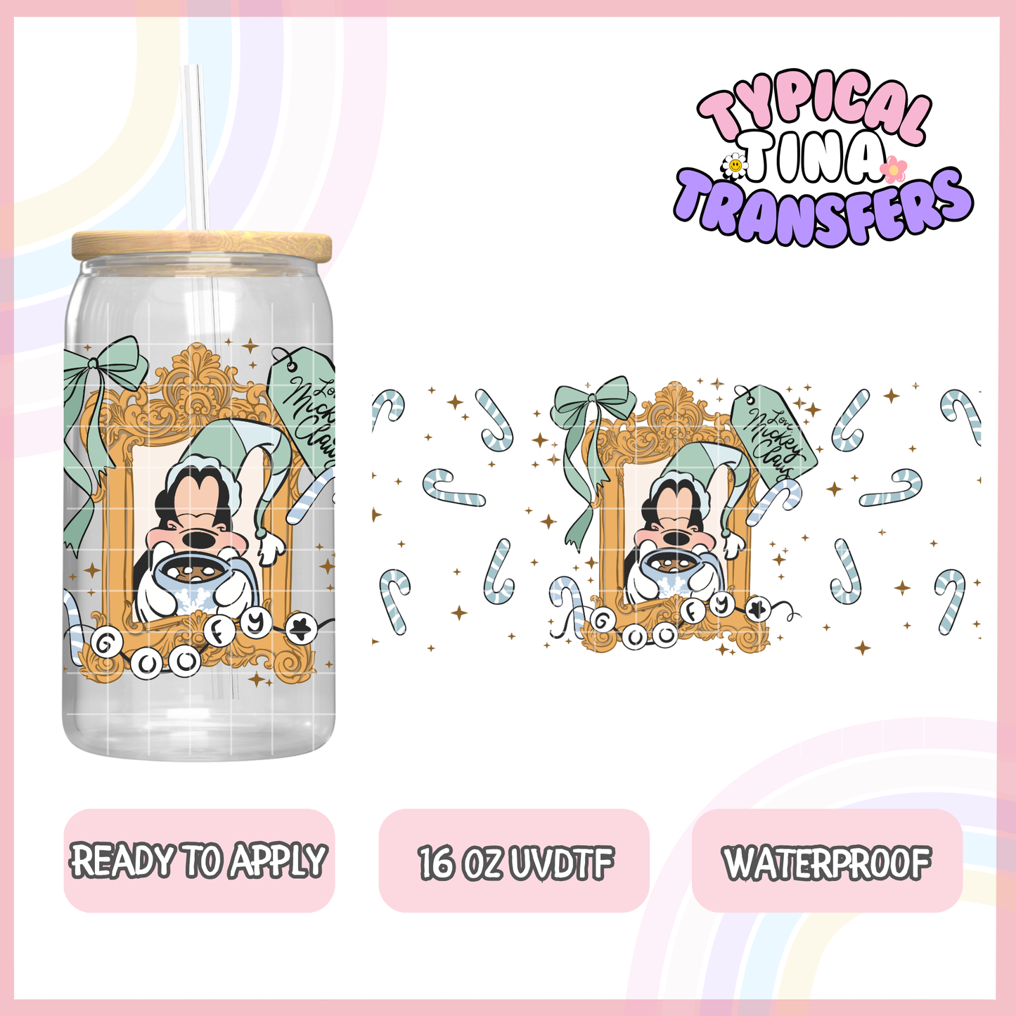 UVDTF #8570 | 16oz UVDTF Wrap | POD