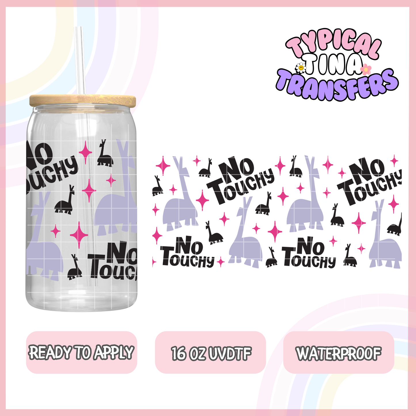 UVDTF #8616 | 16oz UVDTF Wrap | POD