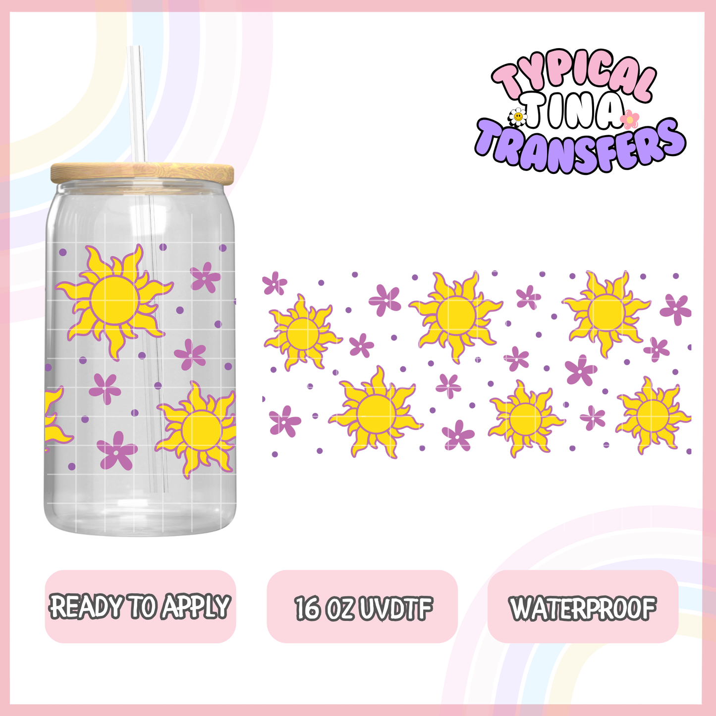 UVDTF #8618 | 16oz UVDTF Wrap | RTS