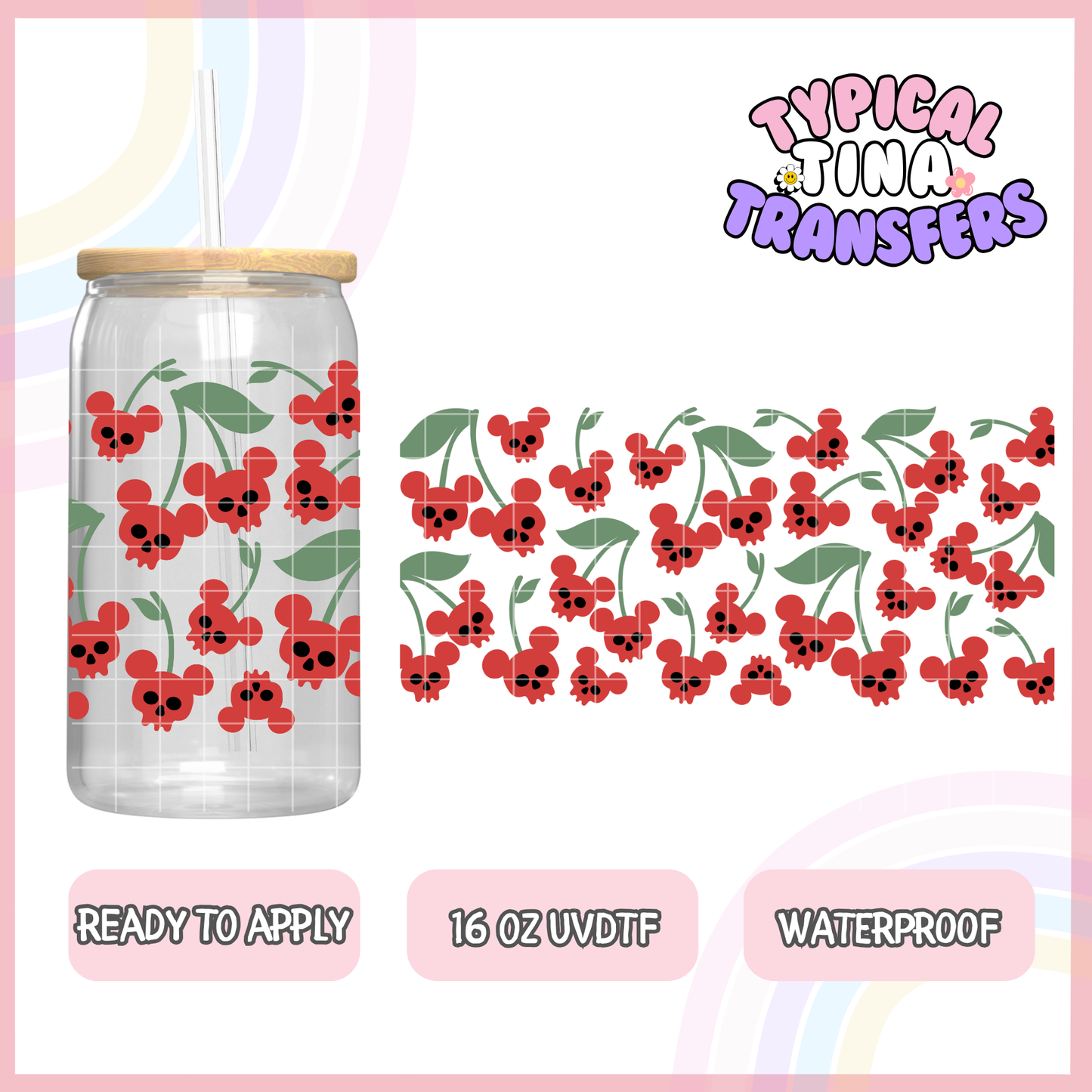 UVDTF #8624 | 16oz UVDTF Wrap | POD