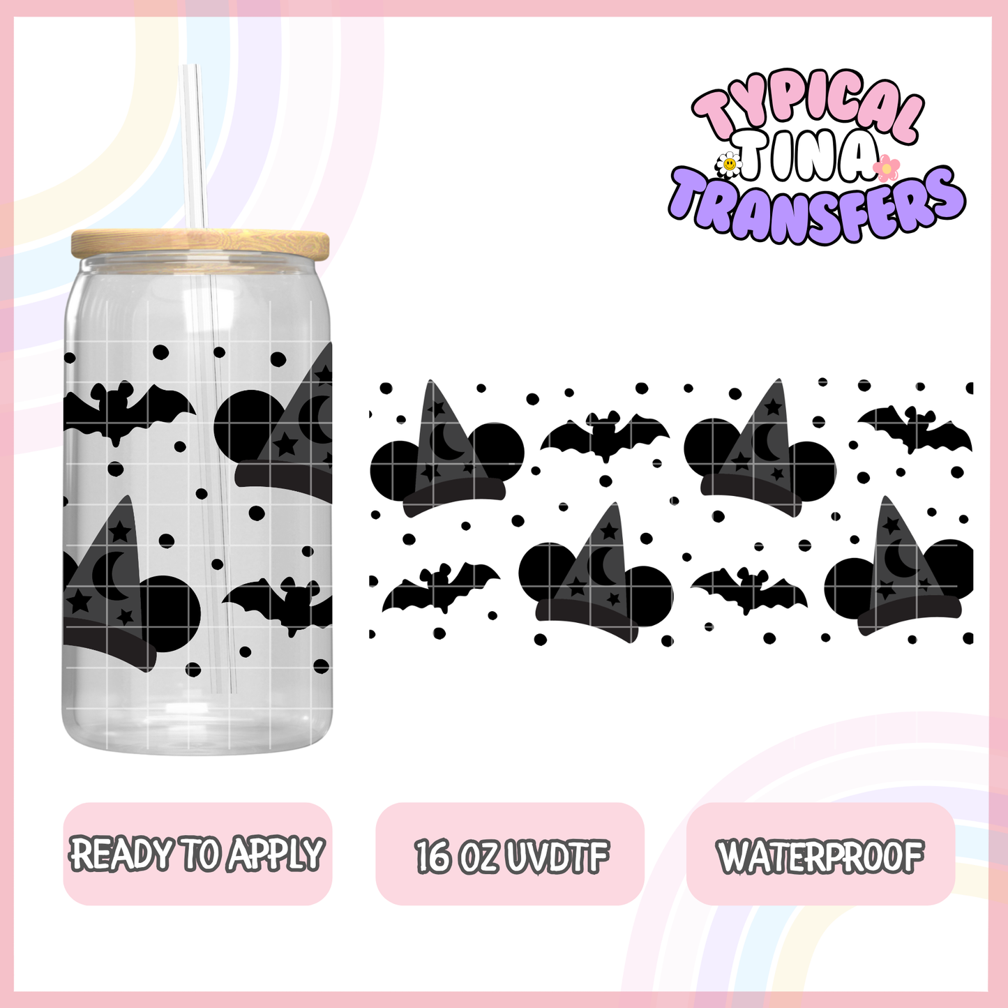 UVDTF #8625 | 16oz UVDTF Wrap | RTS