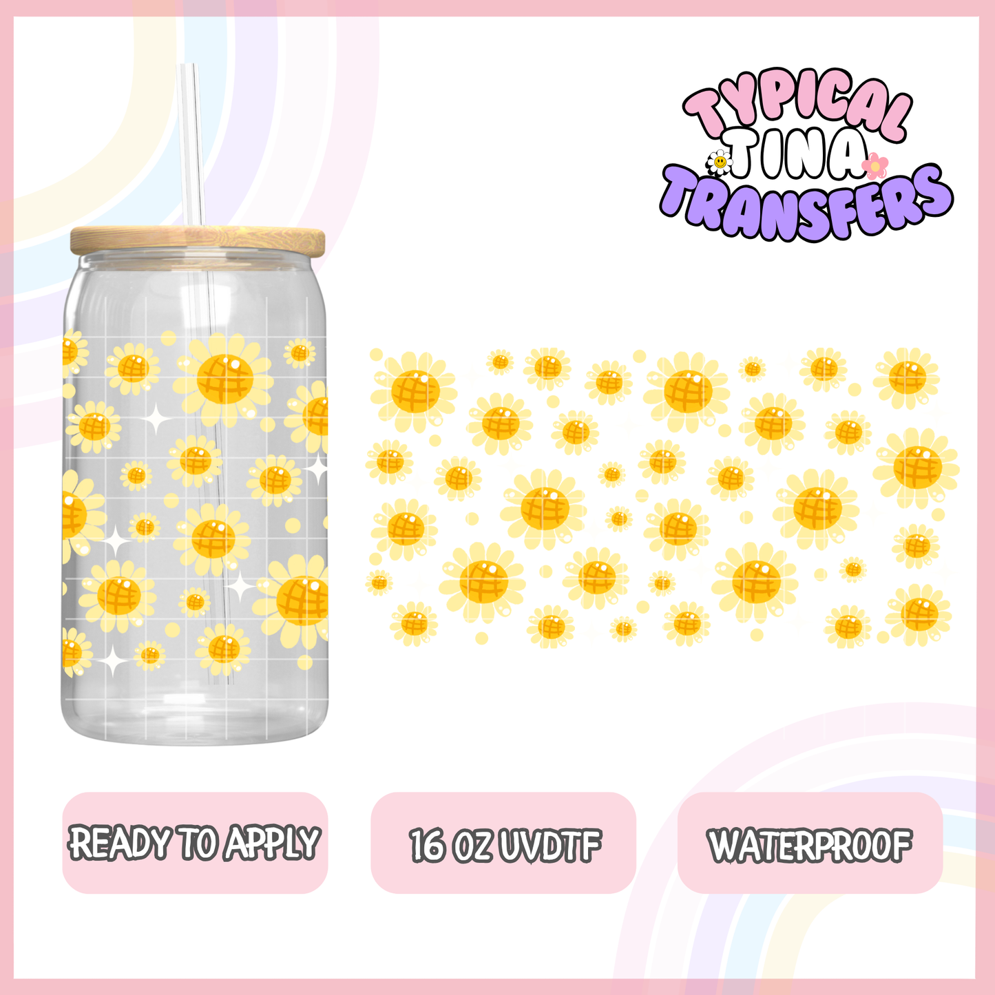 UVDTF #8686 | 16oz UVDTF Wrap | POD