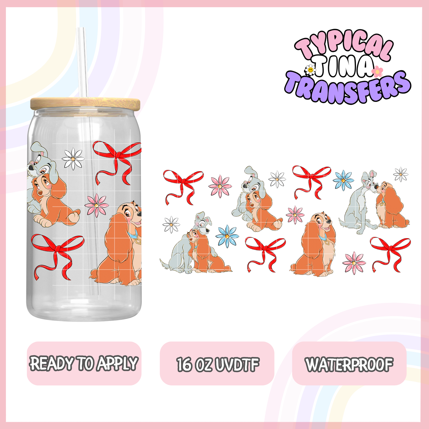 UVDTF #8769 | 16oz UVDTF Wrap | POD