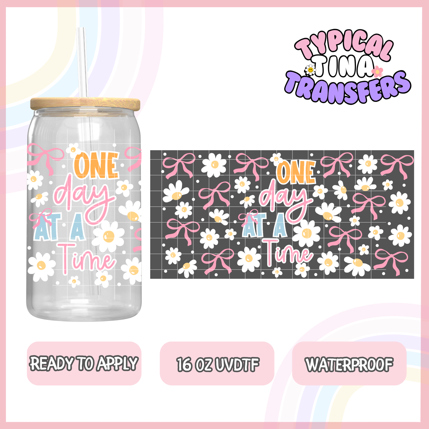 UVDTF #8772 | 16oz UVDTF Wrap | POD