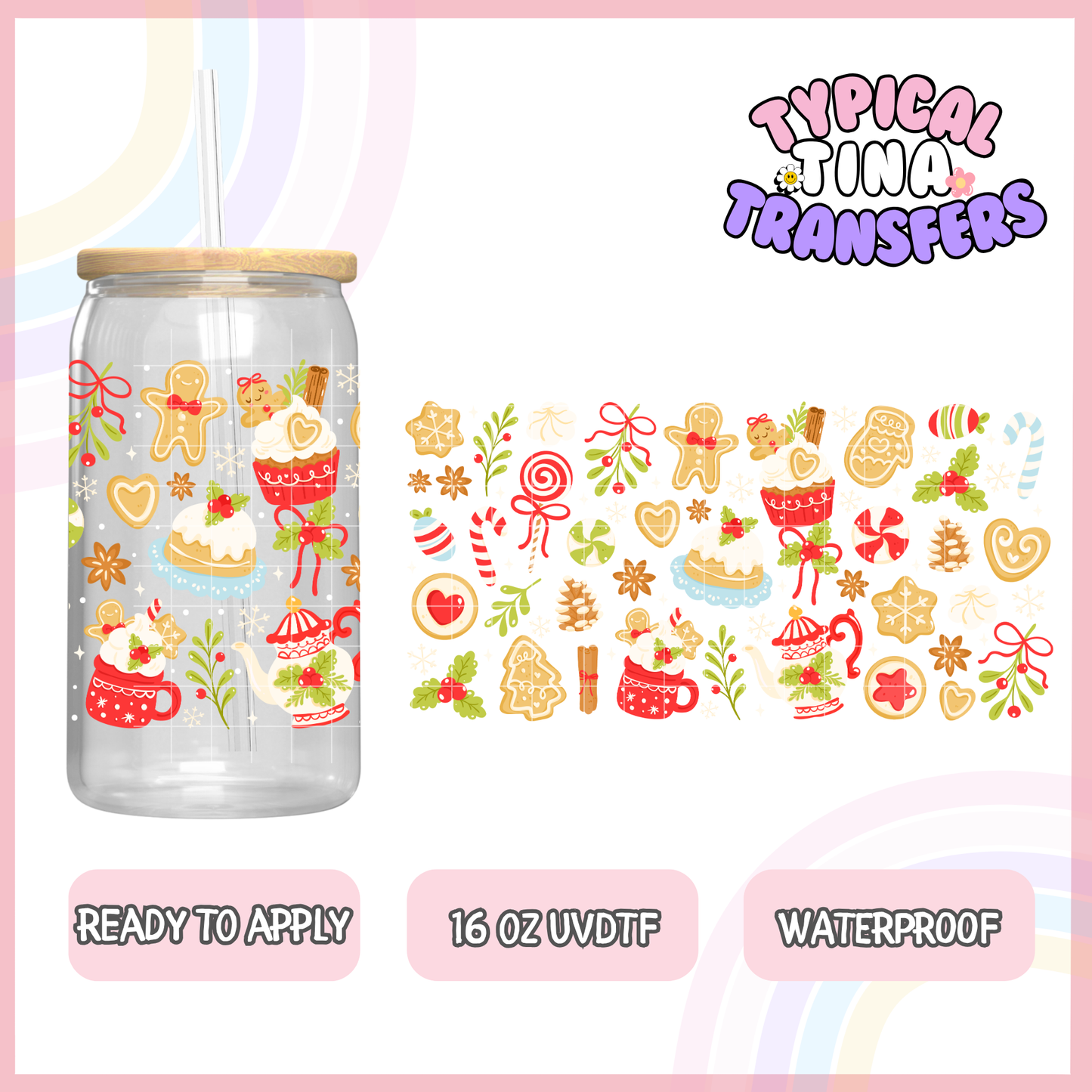 UVDTF #8776 | 16oz UVDTF Wrap | POD