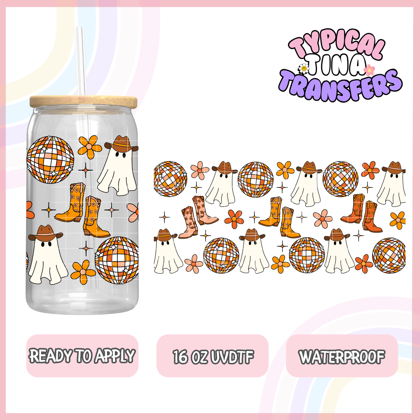 UVDTF #8784 | 16oz UVDTF Wrap | RTS
