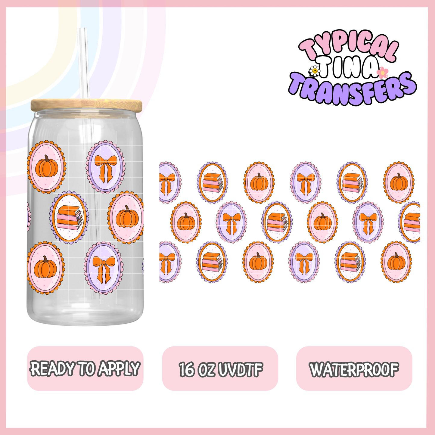 UVDTF #8978 | 16oz UVDTF Wrap | RTS