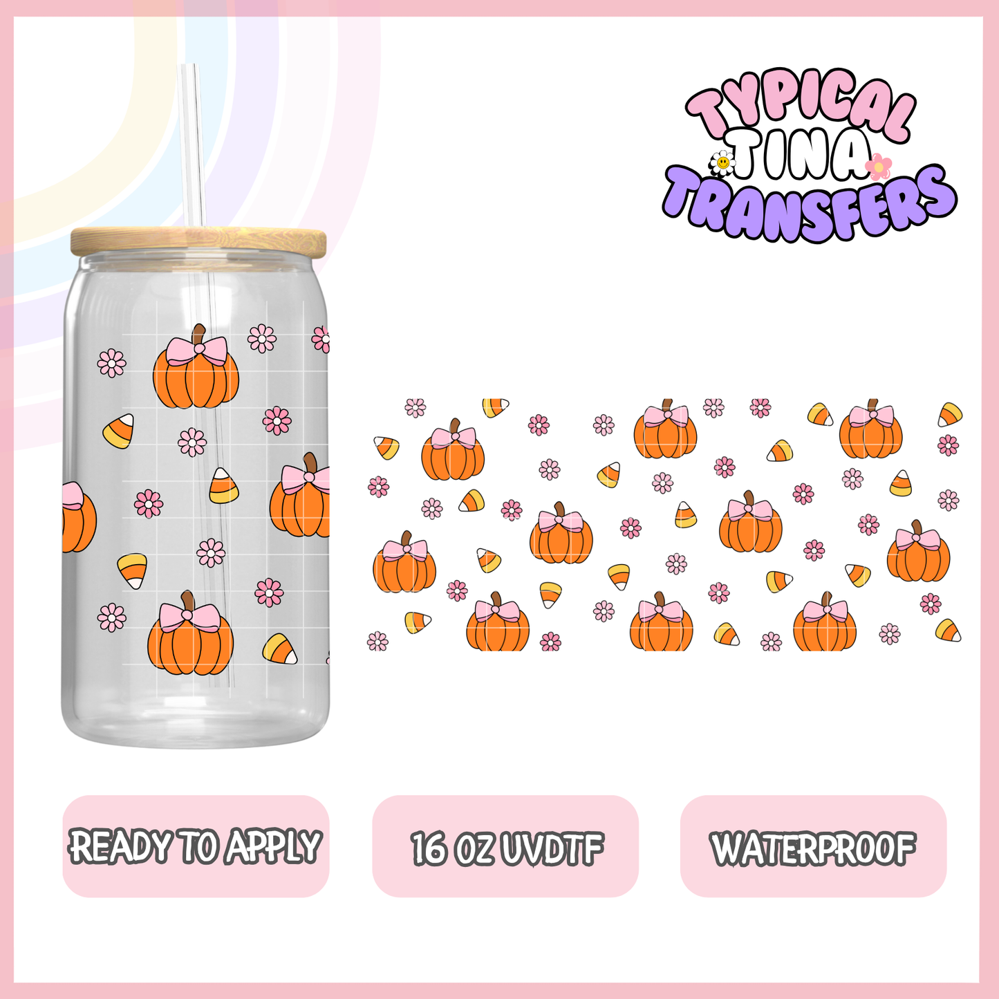 UVDTF #8979 | 16oz UVDTF Wrap | POD