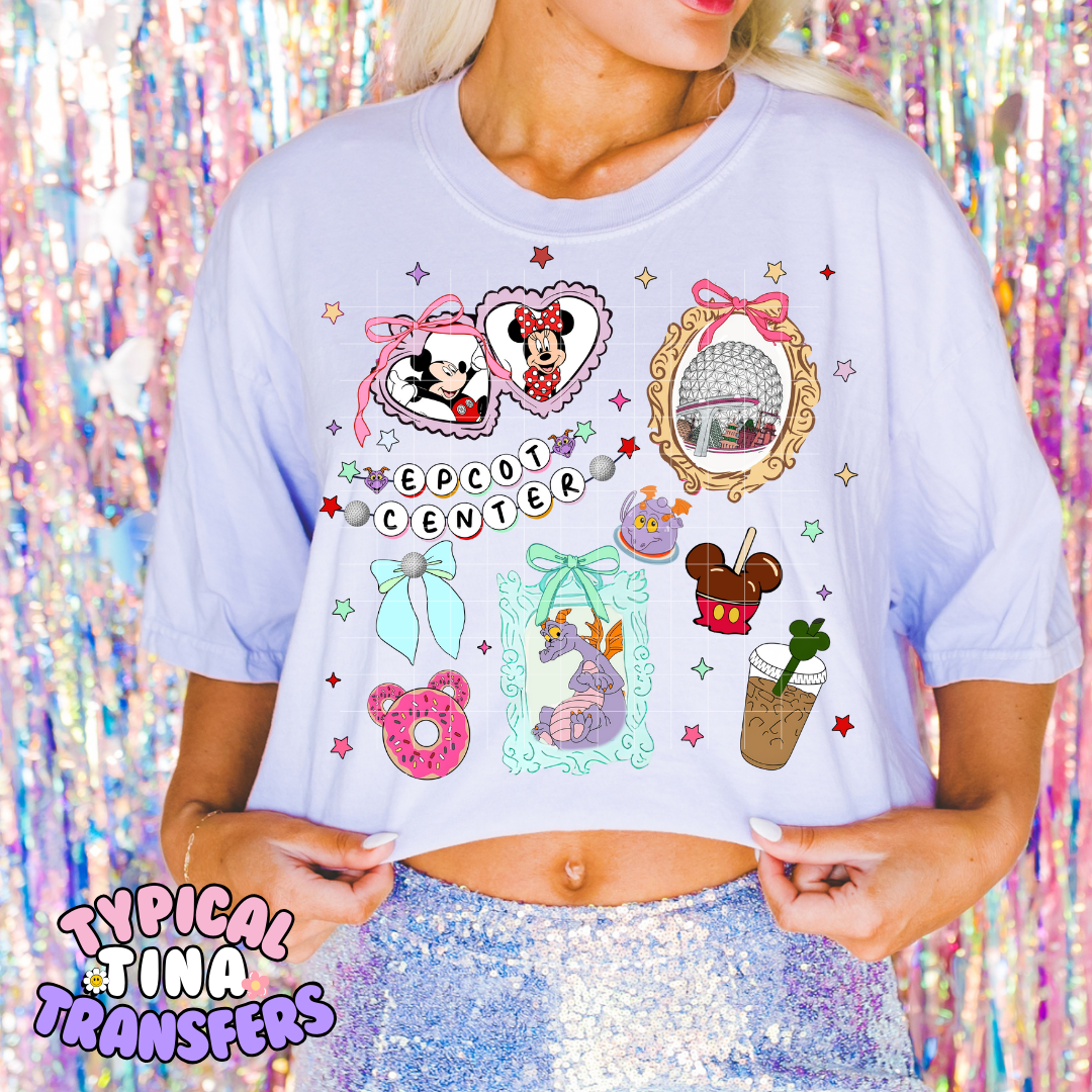 Friendship Bracelets wit Fig and M&M | DTF Screen Print | POD