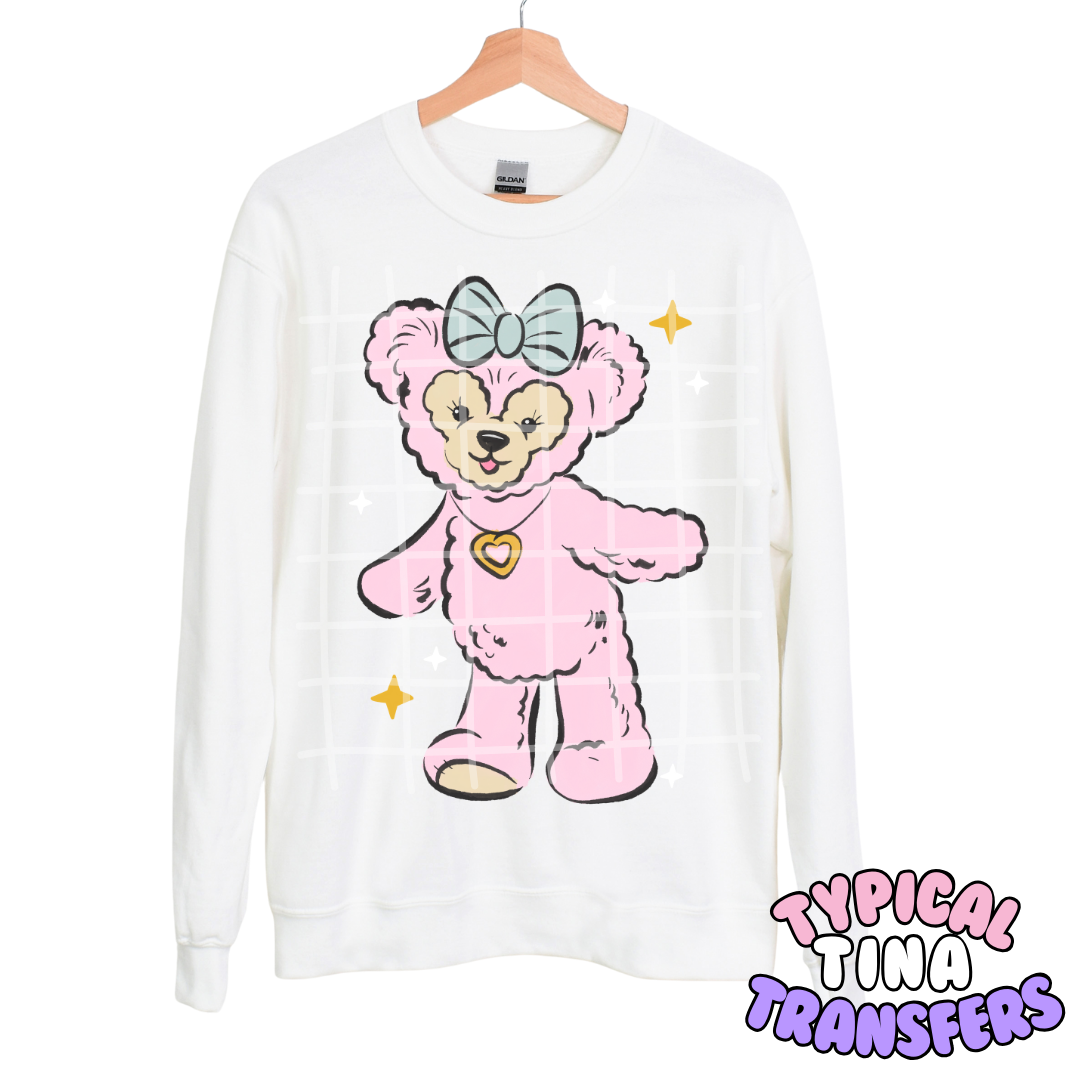 Girlie Magic Pink Shelly | DTF Transfers | POD - choose design