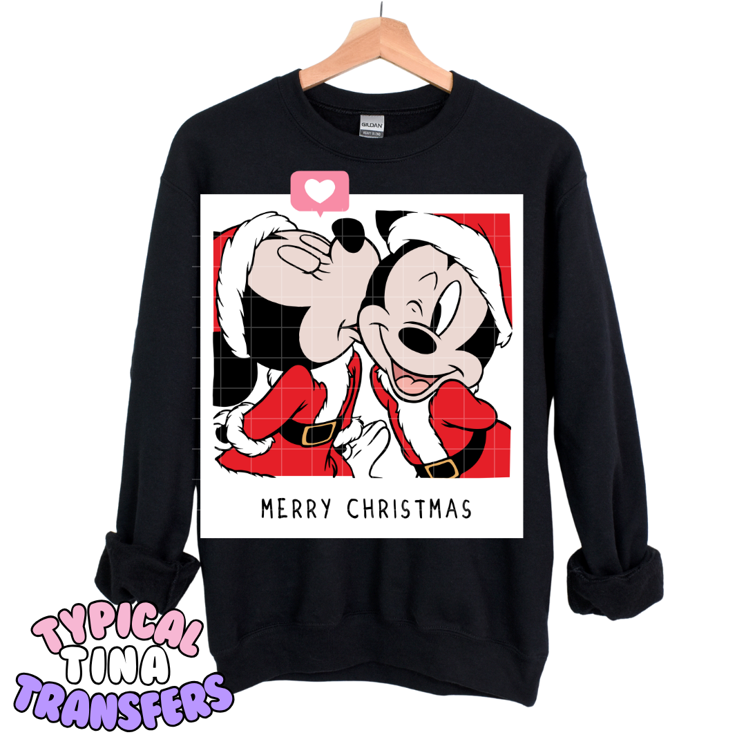 M&M Xmas Pic | DTF Transfers | POD