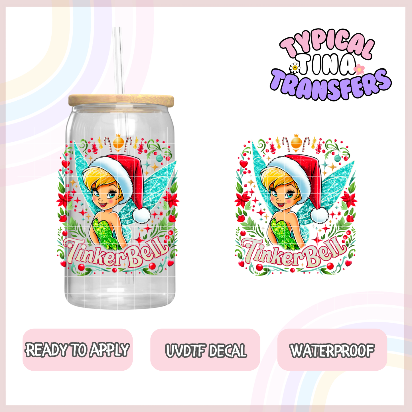 UVDTF Decal | 3"-4" decals | POD