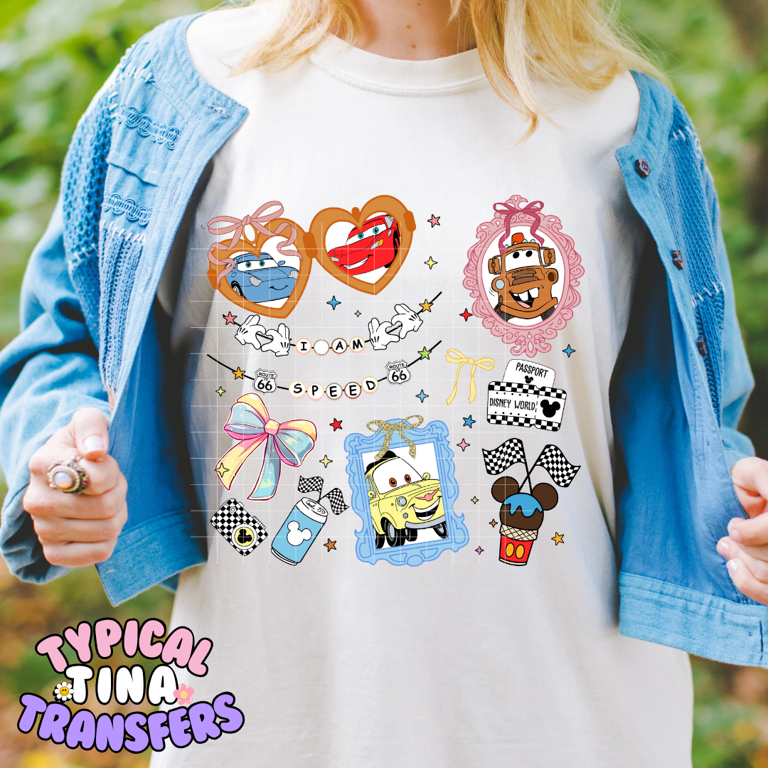 Friendship Bracelet I am Speed | DTF Screen Print | POD