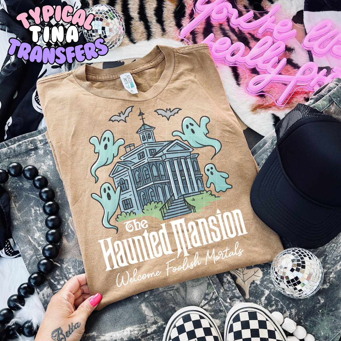 The haunted mansion | DTF Transfer | POD
