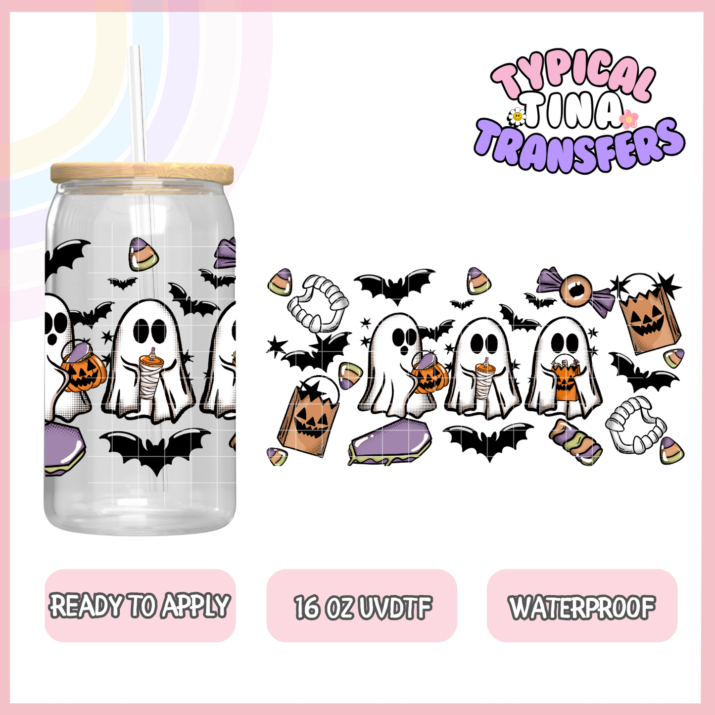 UVDTF #9007 | 16oz UVDTF Wrap | POD
