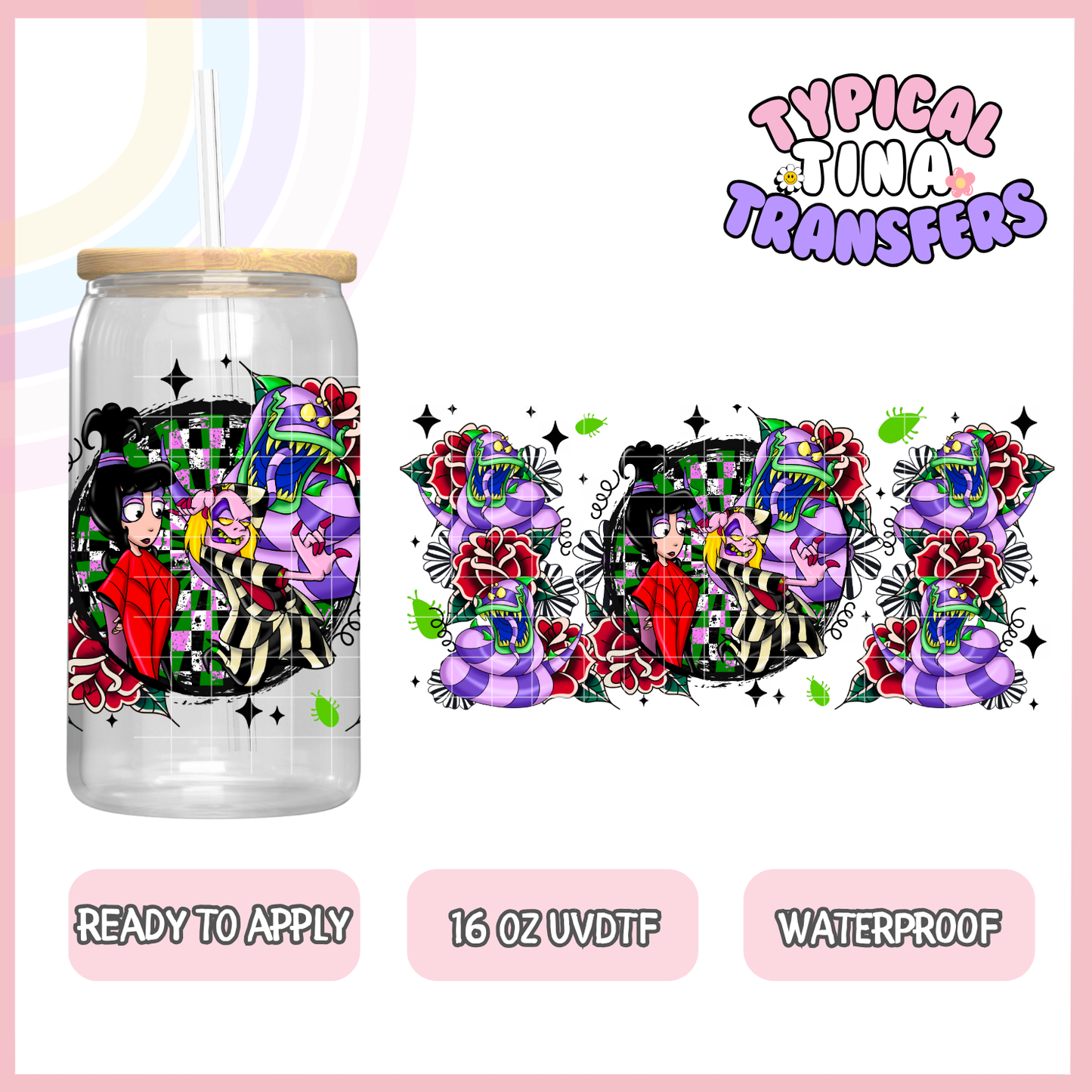 UVDTF #9008 | 16oz UVDTF Wrap | POD