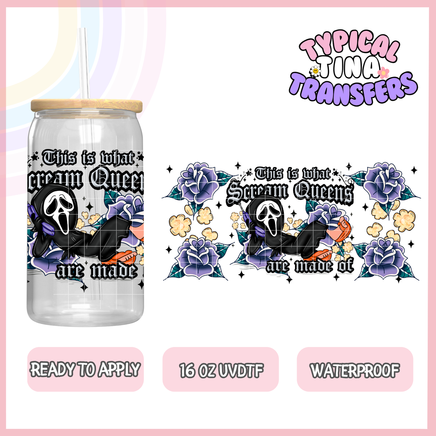 UVDTF #9012 | 16oz UVDTF Wrap | POD