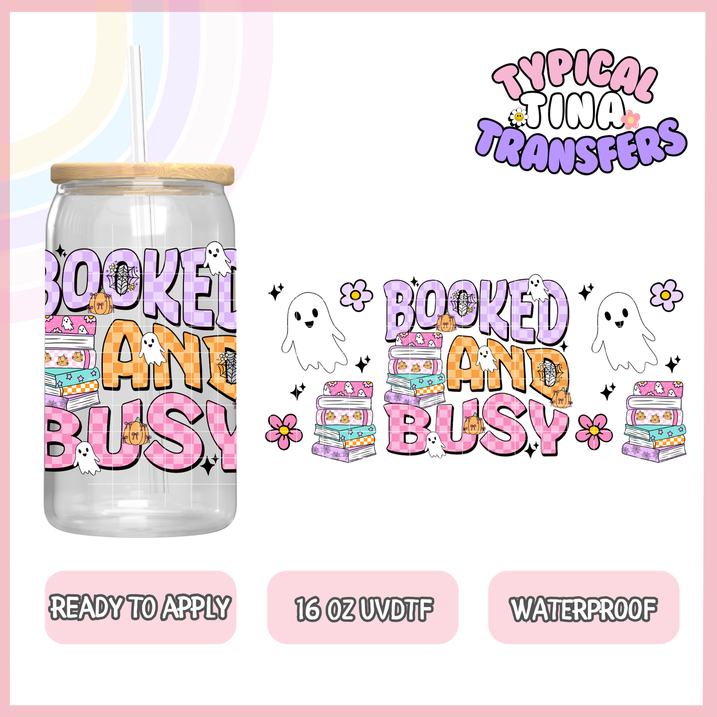 UVDTF #9039 | 16oz UVDTF Wrap | POD