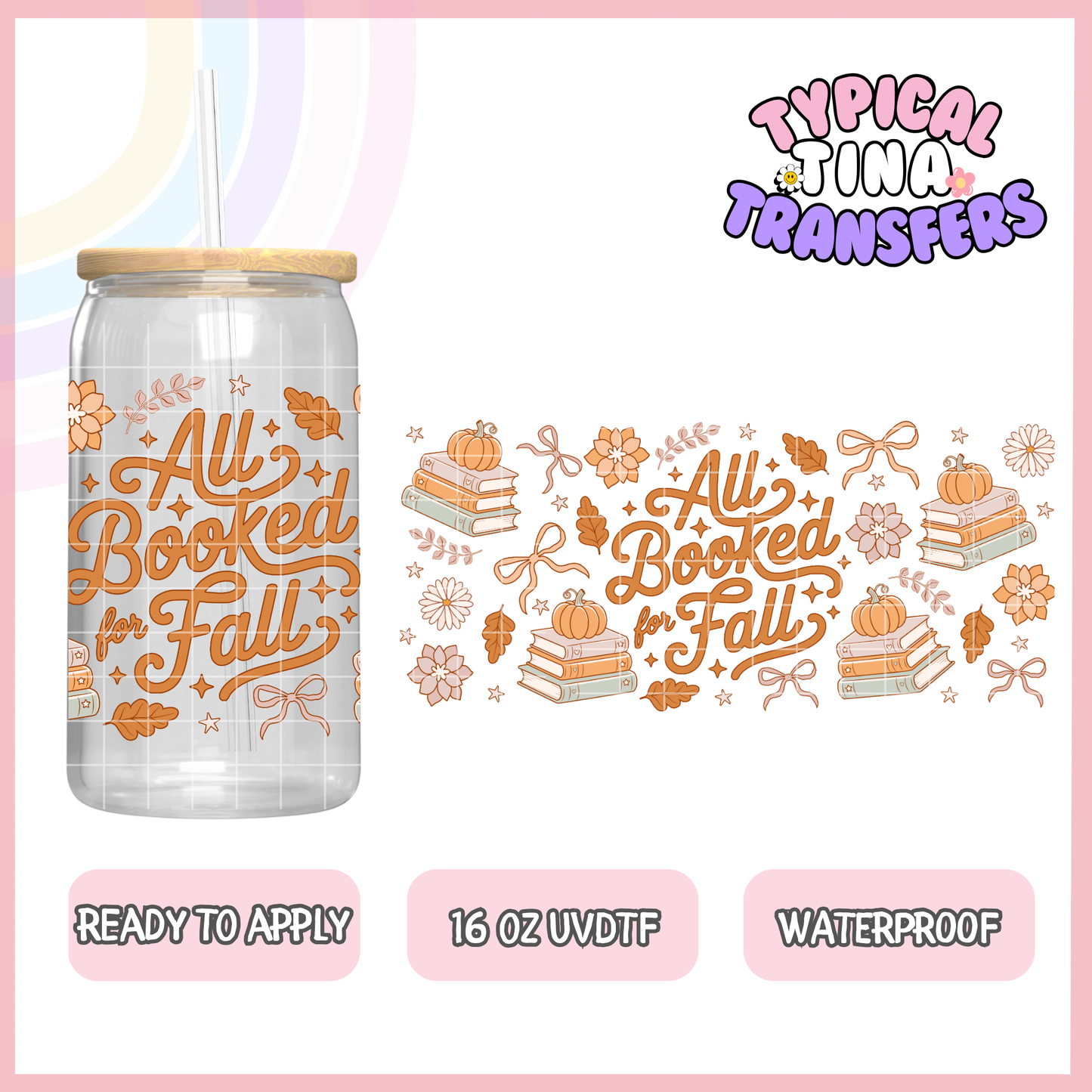 UVDTF #9061 | 16oz UVDTF Wrap | POD
