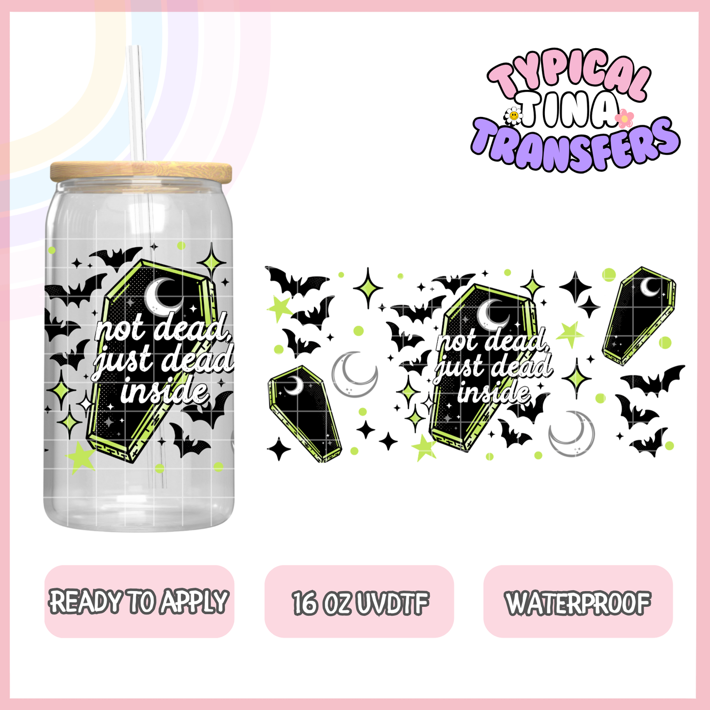 UVDTF #9117 | 16oz UVDTF Wrap | RTS