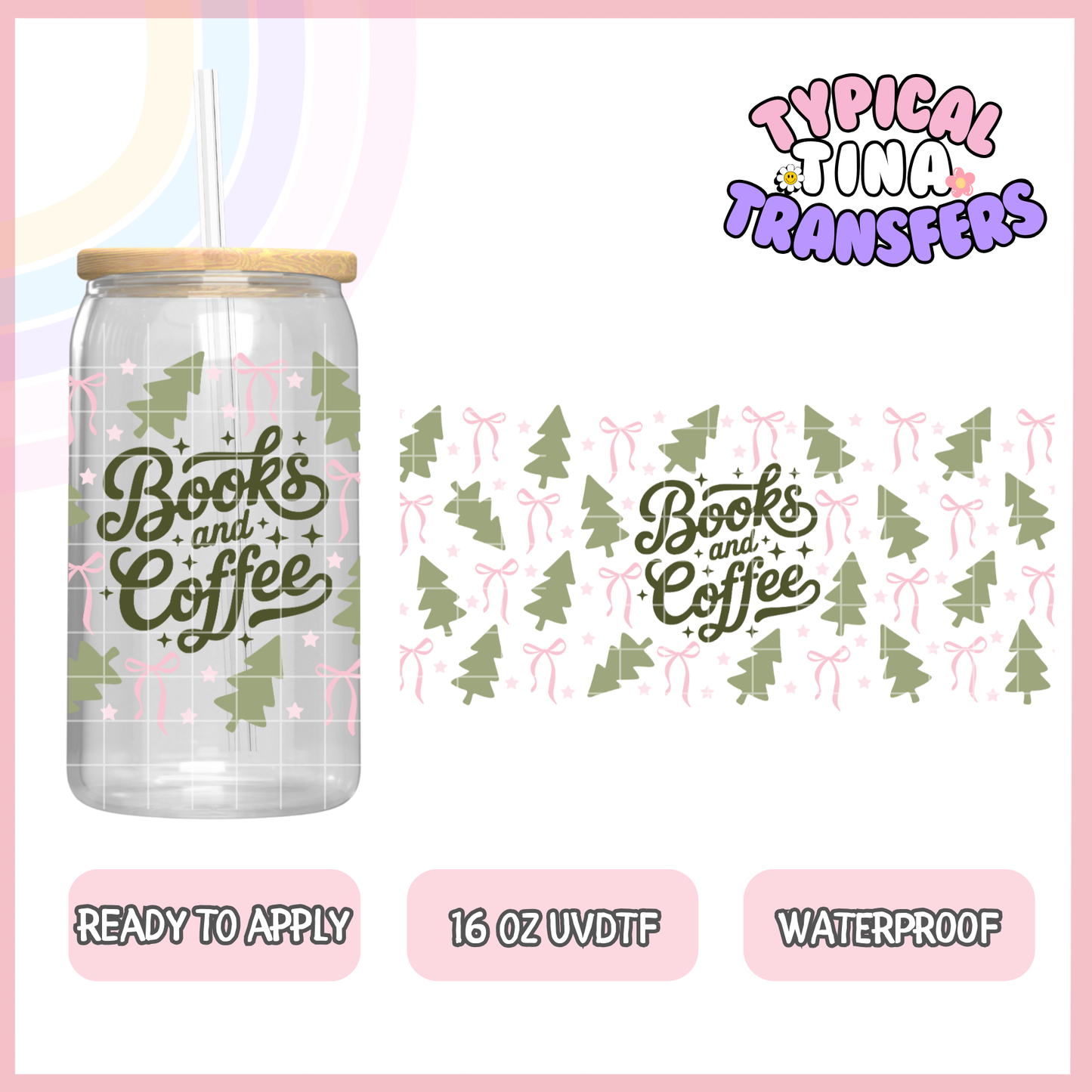 UVDTF #9134 | 16oz UVDTF Wrap | POD