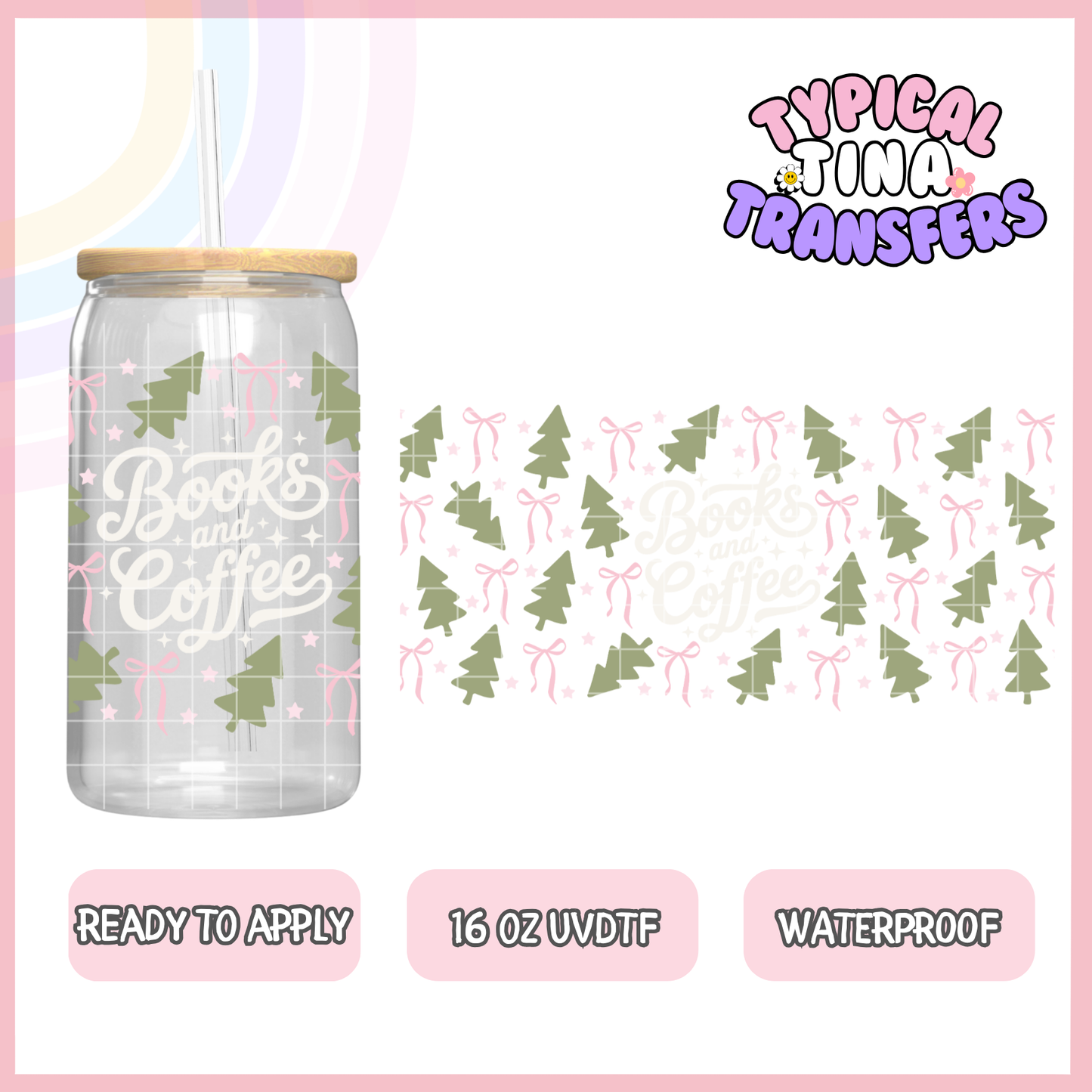 UVDTF #9135 | 16oz UVDTF Wrap | POD