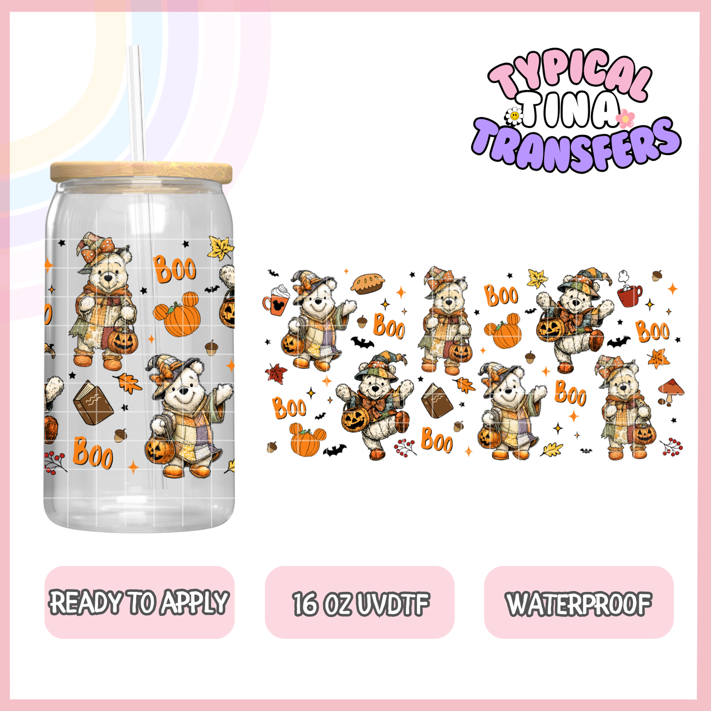 UVDTF #9145 | 16oz UVDTF Wrap | RTS