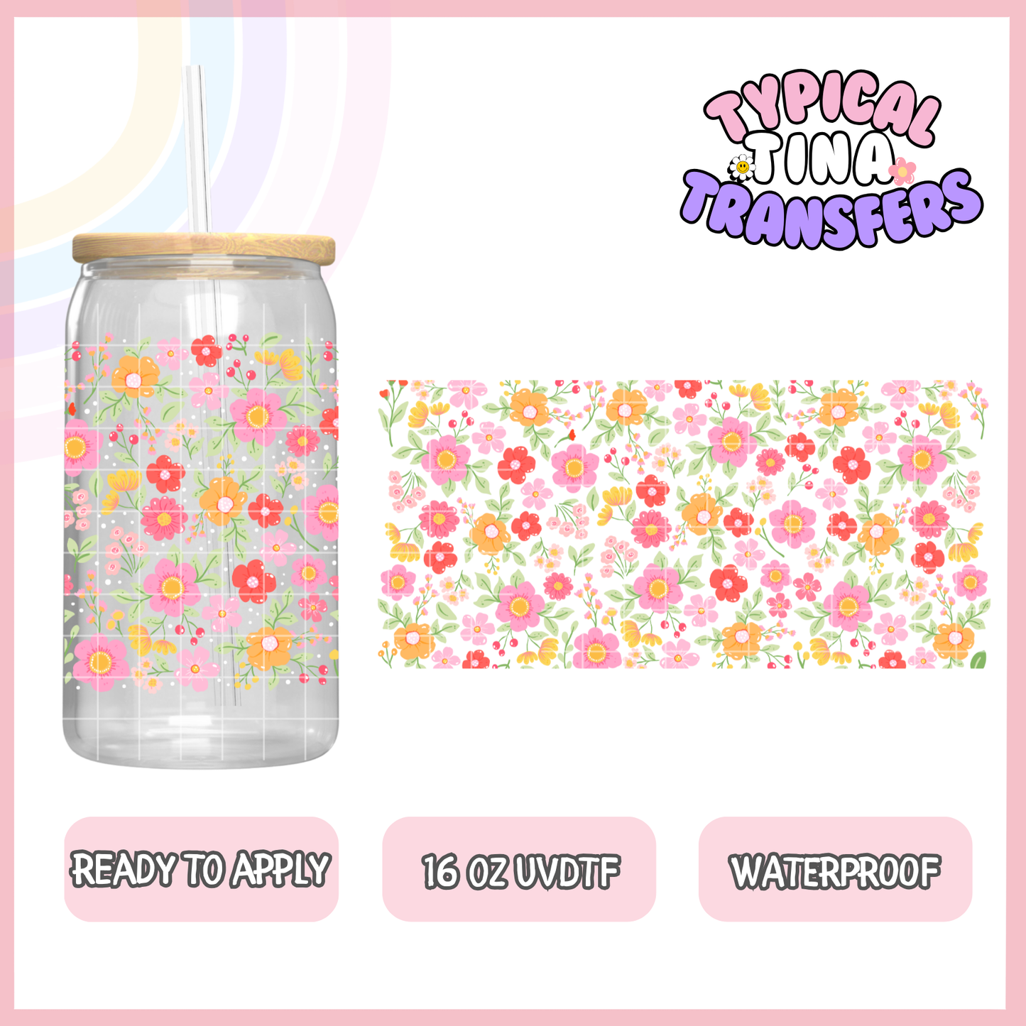 UVDTF #9161 | 16oz UVDTF Wrap | POD