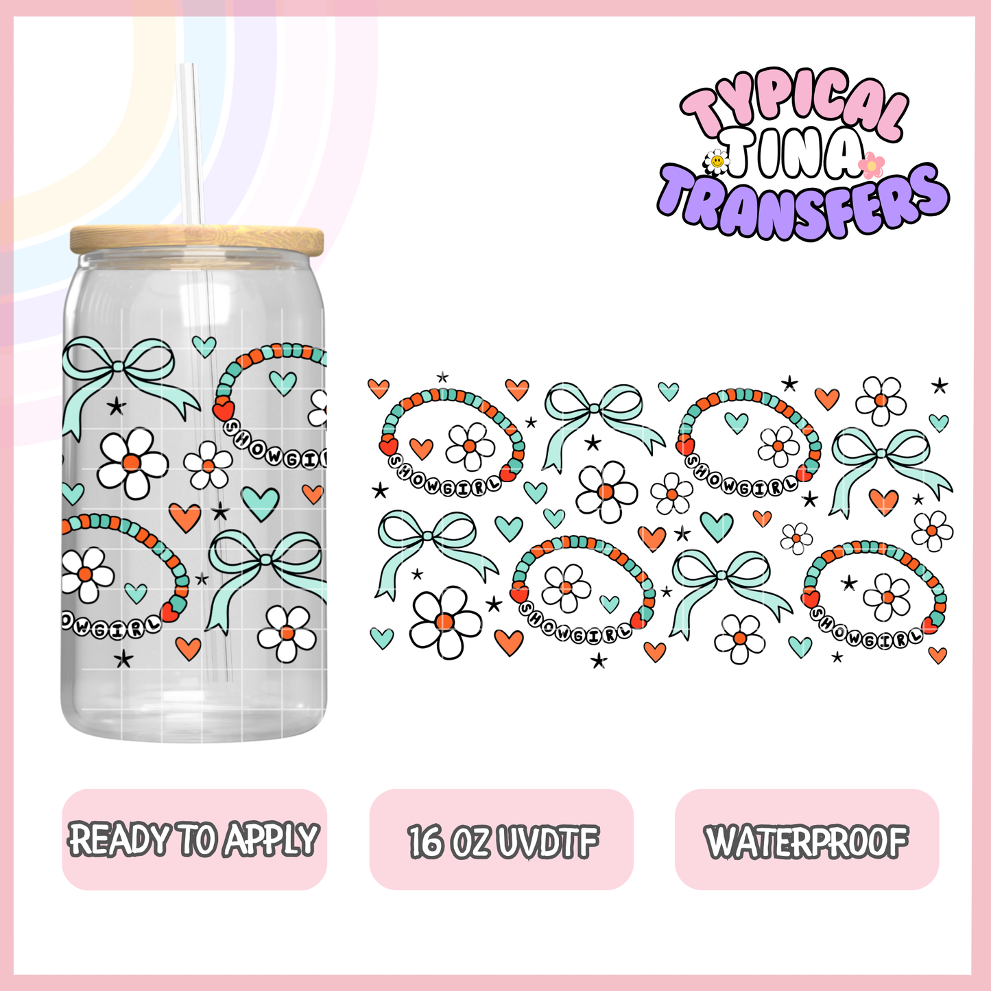 UVDTF #9190 | 16oz UVDTF Wrap | POD