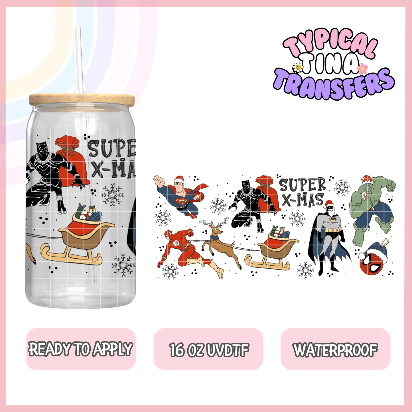 UVDTF #9194 | 16oz UVDTF Wrap | POD