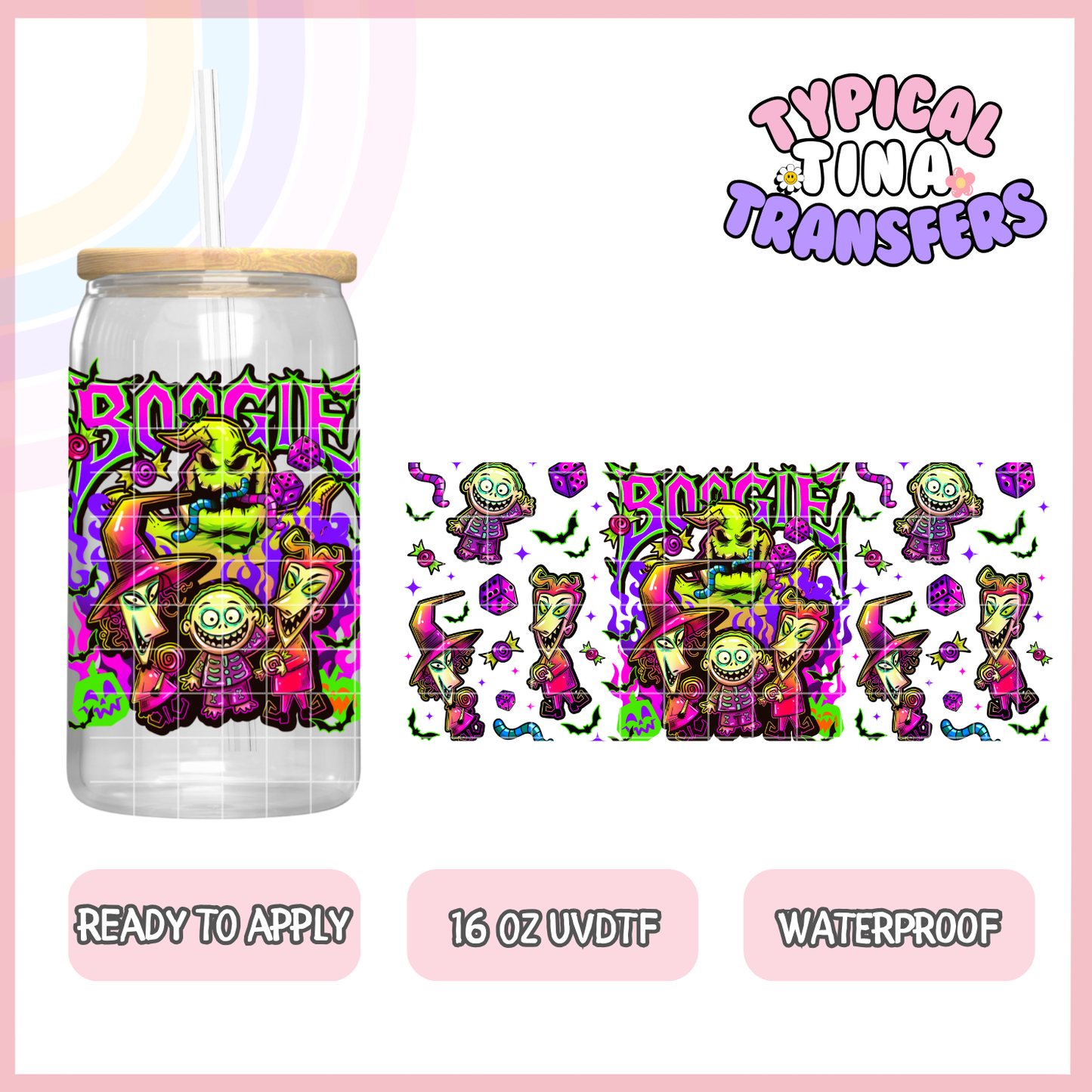UVDTF #9218 | 16oz UVDTF Wrap | POD