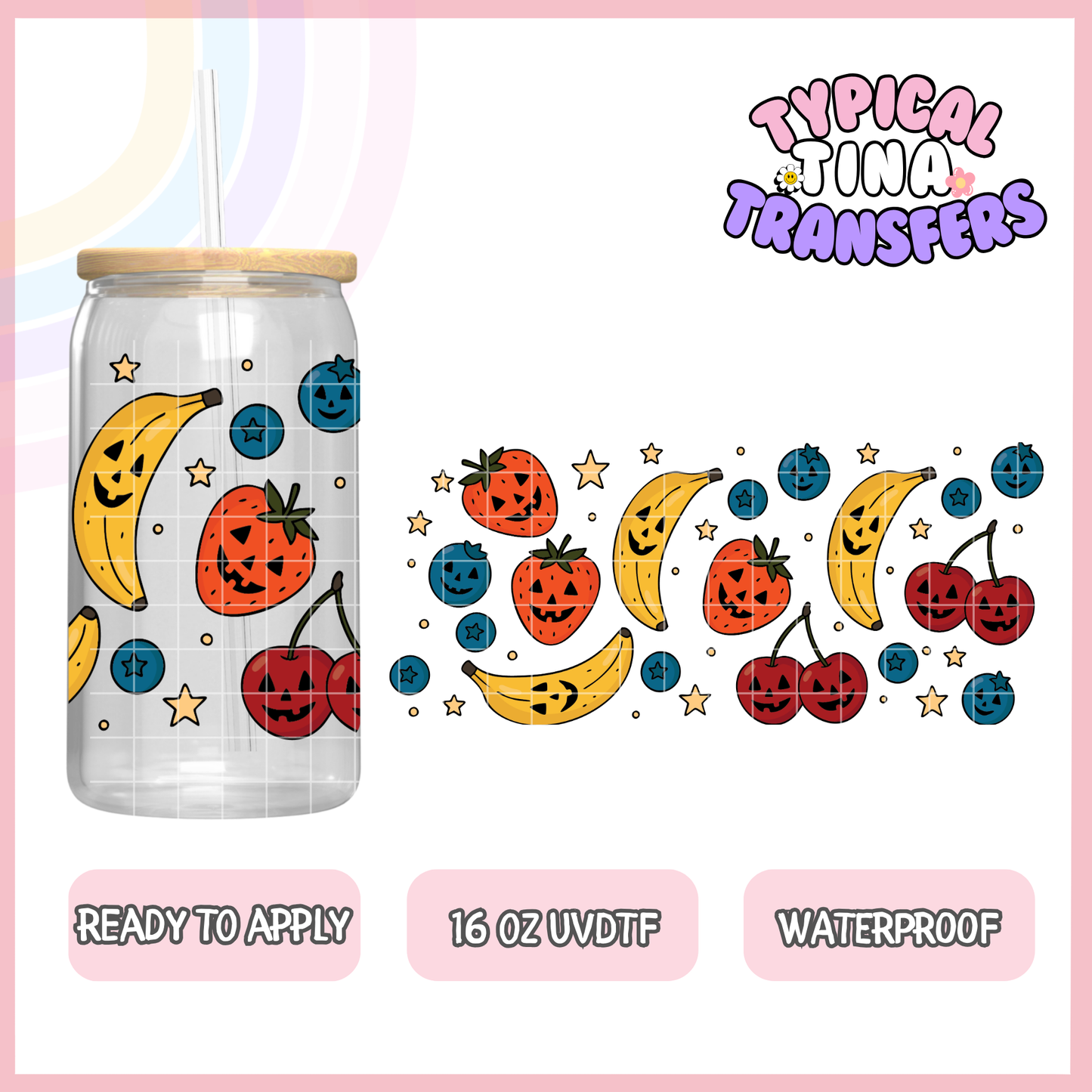 UVDTF #9230 | 16oz UVDTF Wrap | POD