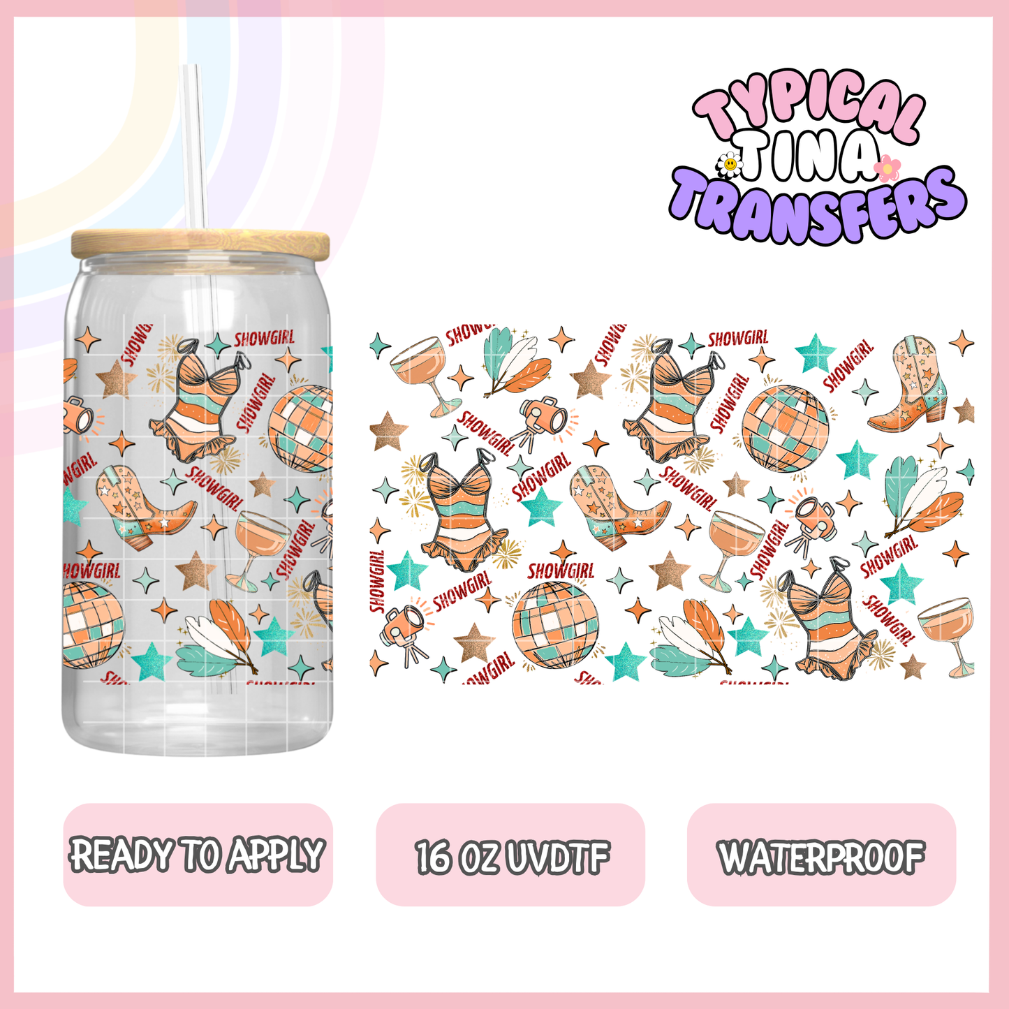 UVDTF #9240 | 16oz UVDTF Wrap | RTS