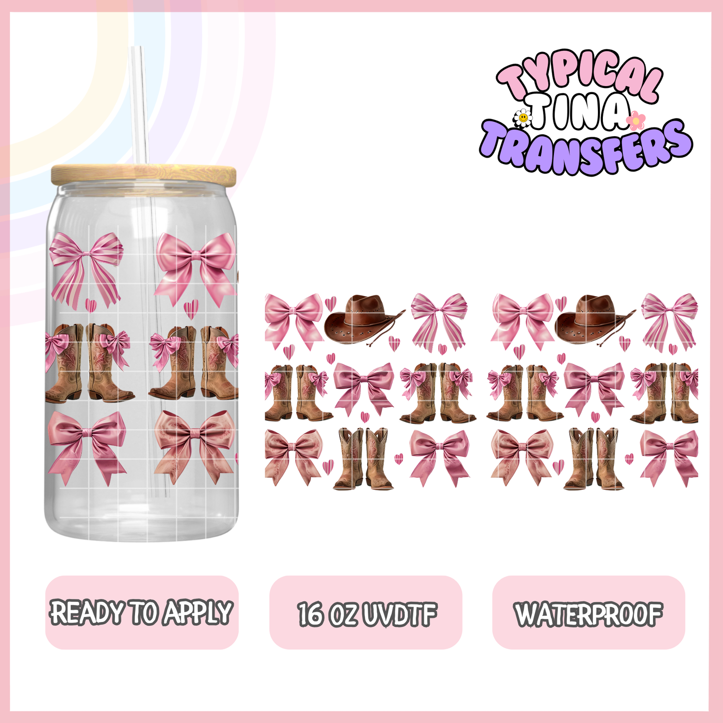 UVDTF #9241 | 16oz UVDTF Wrap | RTS