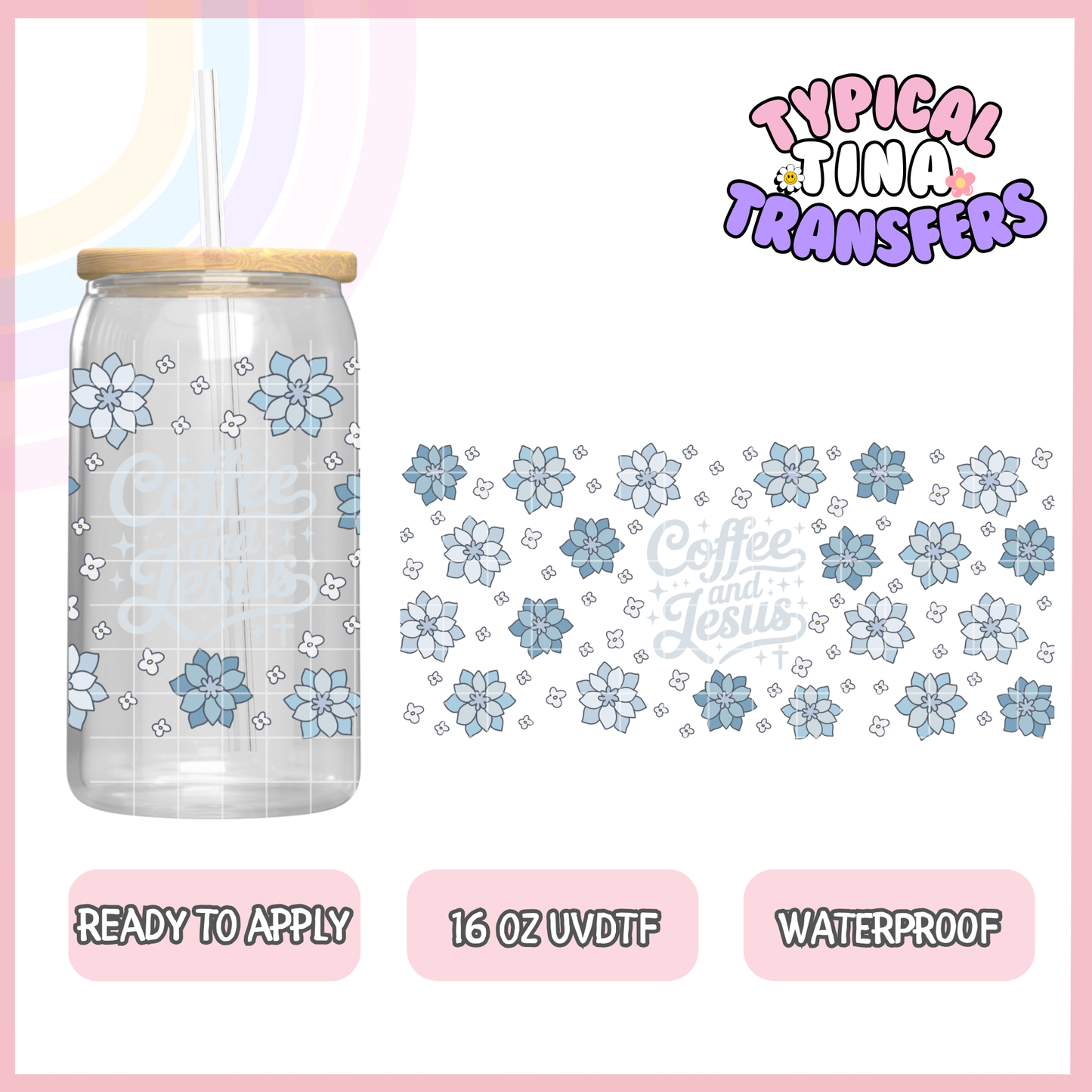 UVDTF #9247 | 16oz UVDTF Wrap | POD