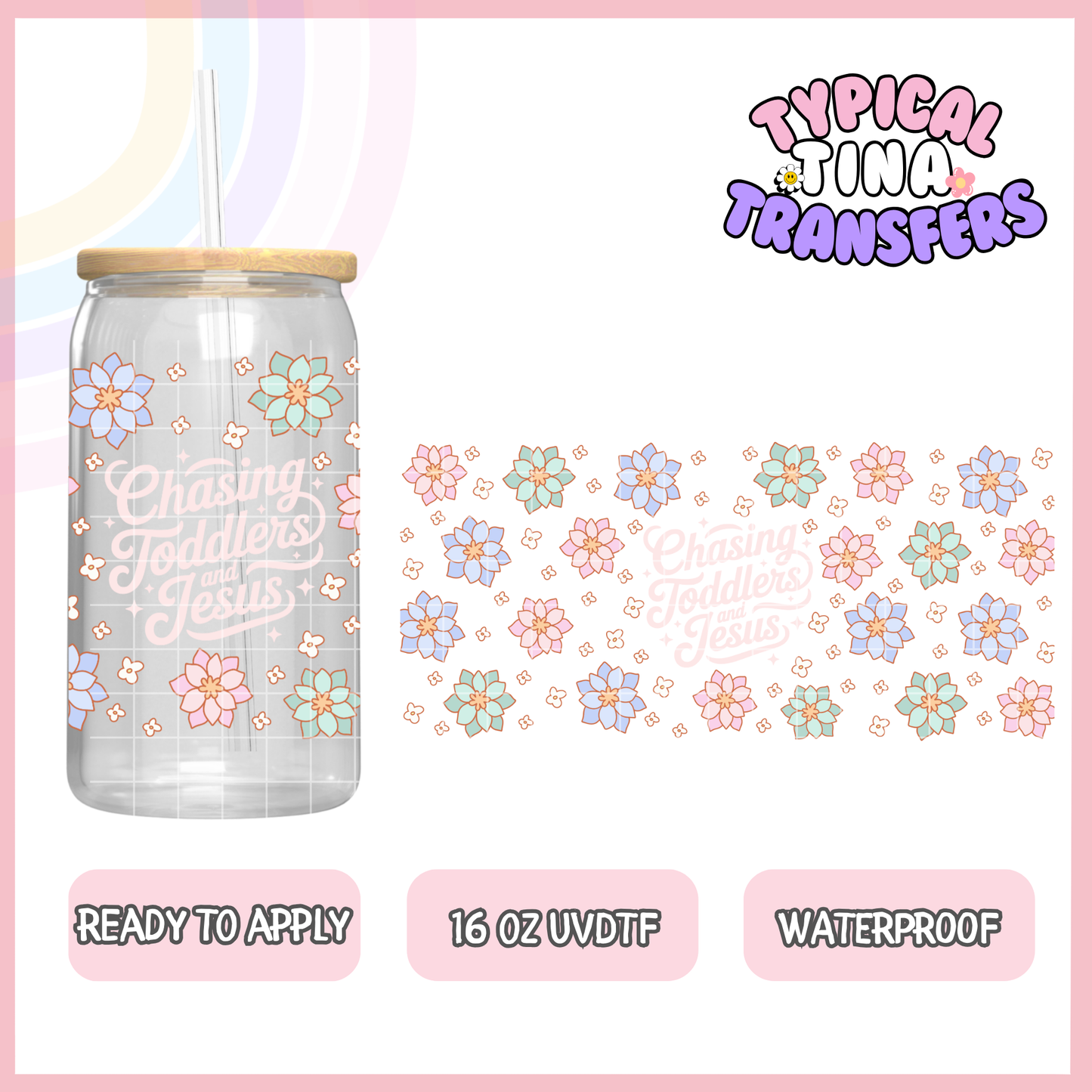 UVDTF #9248 | 16oz UVDTF Wrap | POD