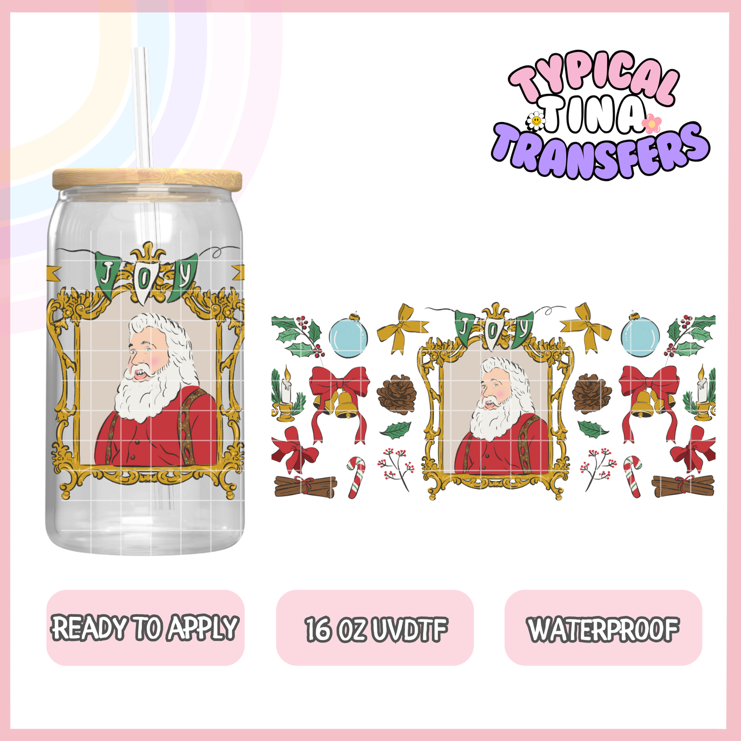 UVDTF #9262 | 16oz UVDTF Wrap | POD