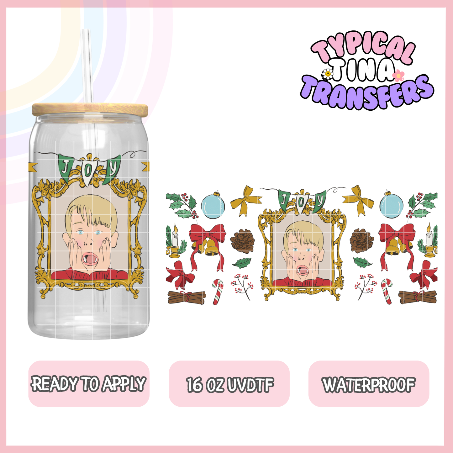 UVDTF #9264 | 16oz UVDTF Wrap | POD